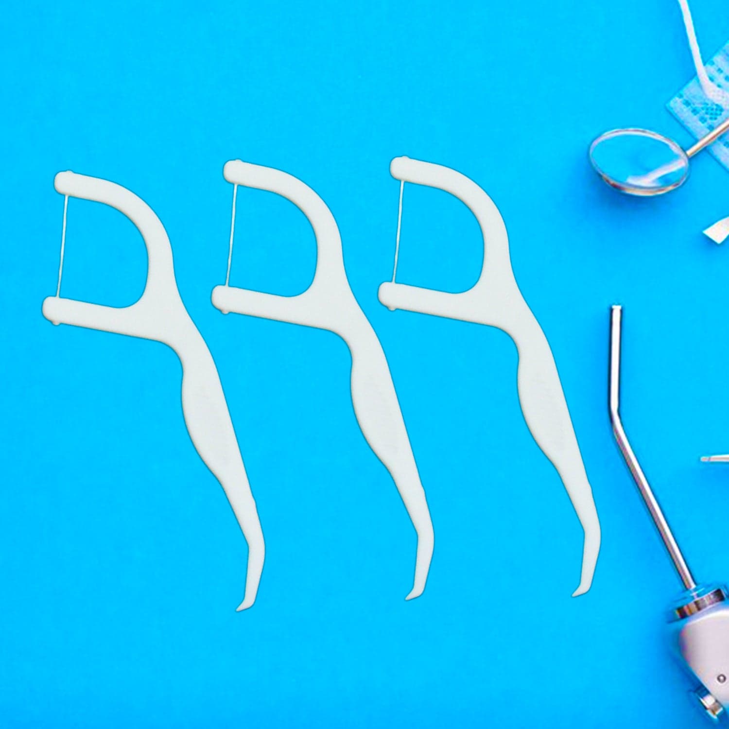 2 In 1 Tooth Picks Flosses ID-12678 thumbnail 5