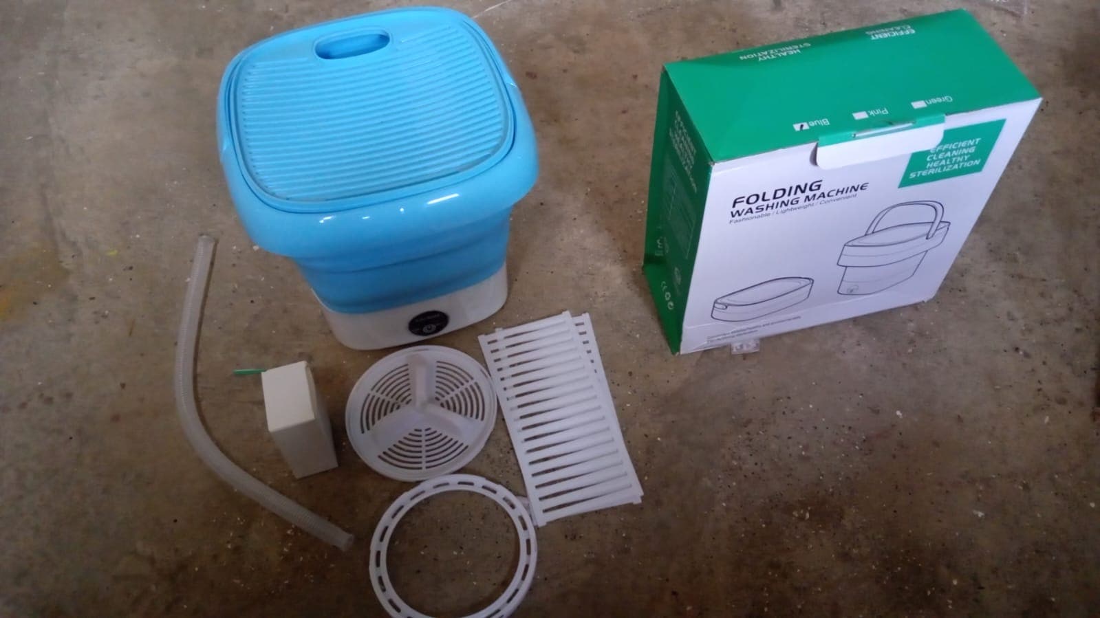 Portable Washing Machine, Mini Folding Washer And Dryer Combo, For Underwear, Socks, Baby Clothes, Travel, Camping, Rv, Dorm, Apartment  thumbnail 11
