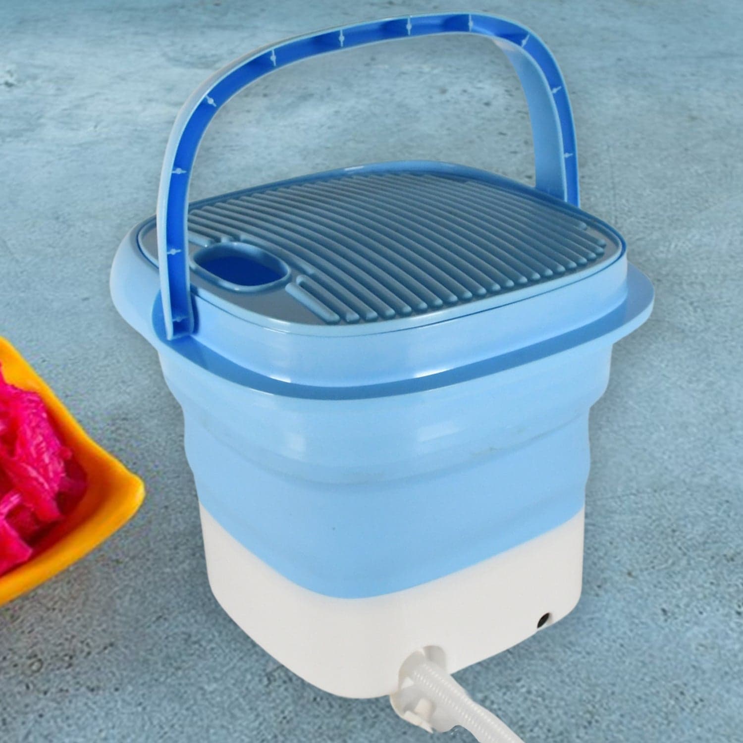 Portable Washing Machine, Mini Folding Washer And Dryer Combo, For Underwear, Socks, Baby Clothes, Travel, Camping, Rv, Dorm, Apartment  thumbnail 9