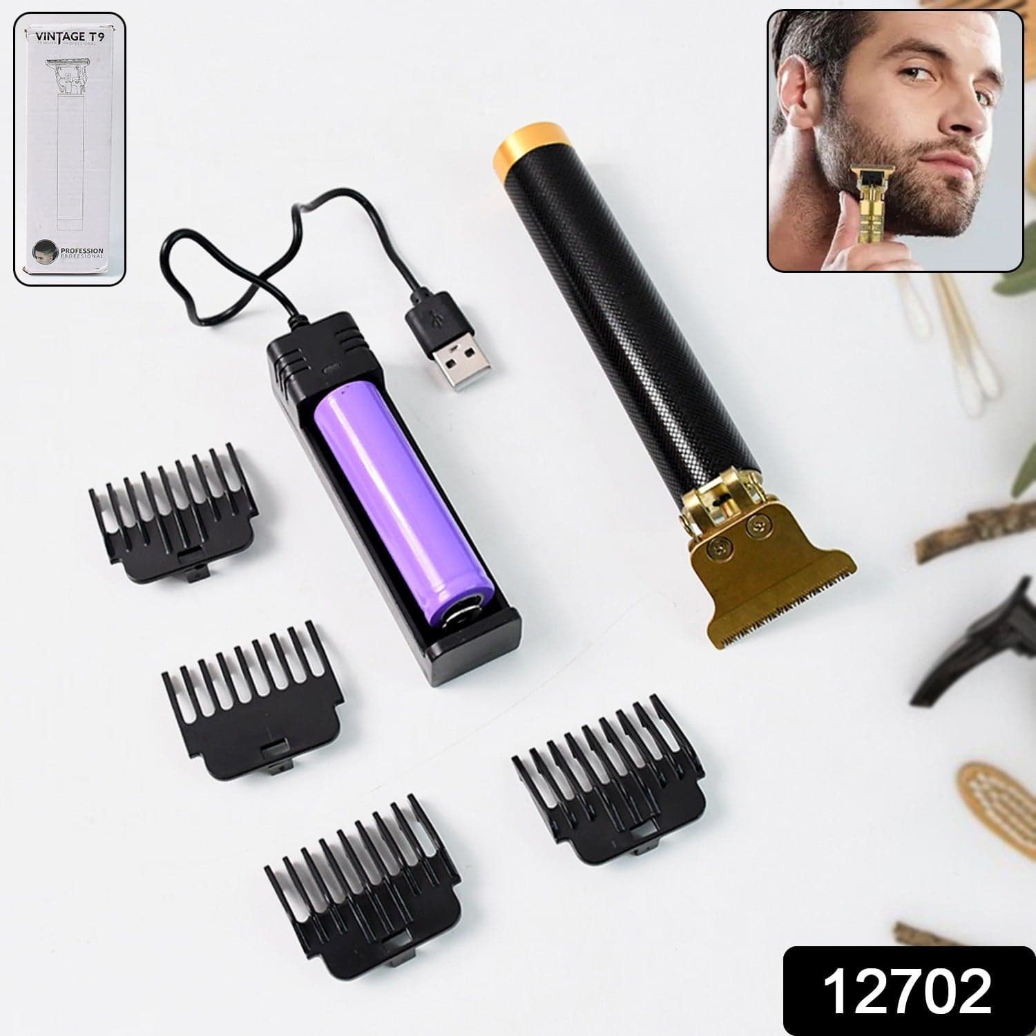 Rechargeable Hair Trimmer thumbnail 1