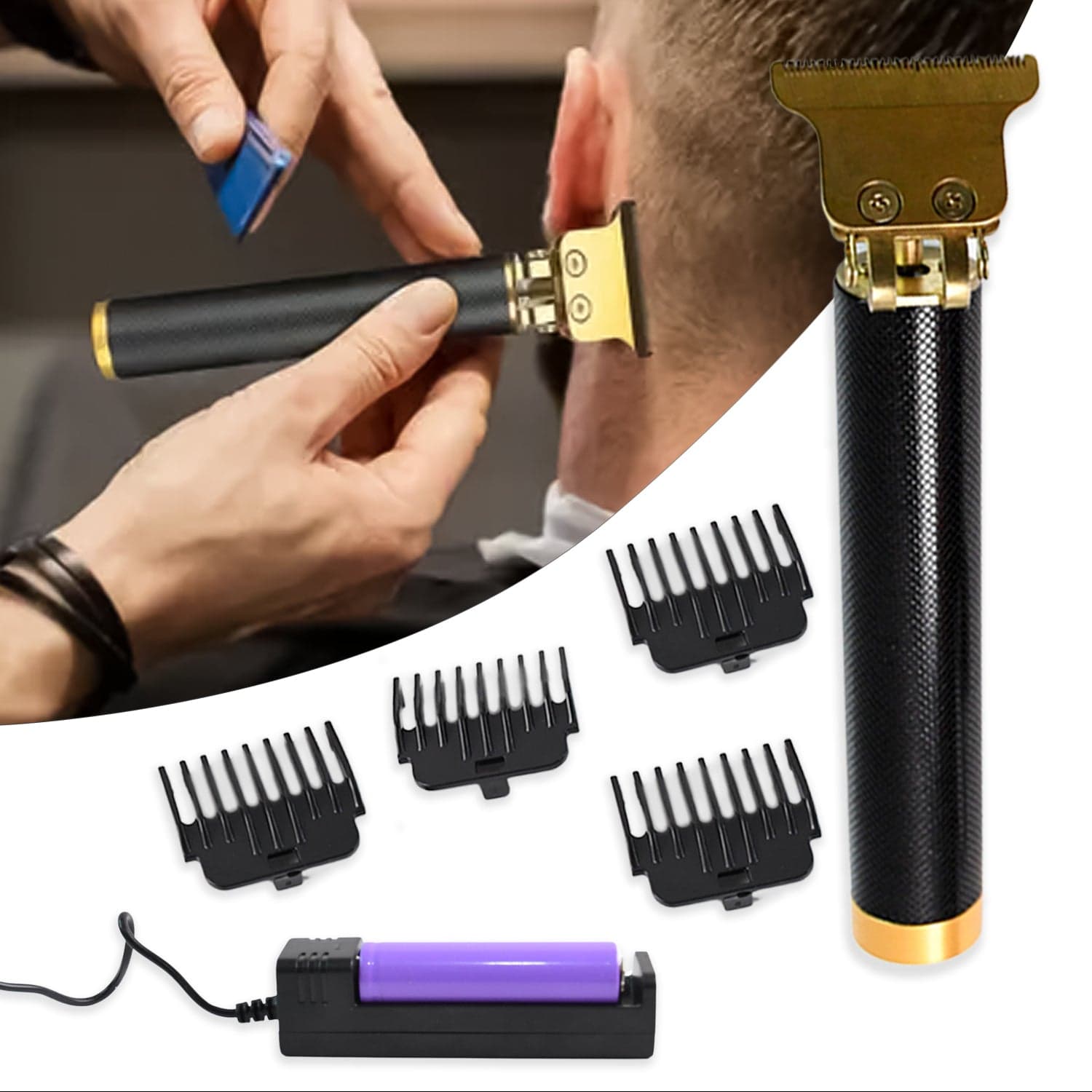 Rechargeable Hair Trimmer thumbnail 2