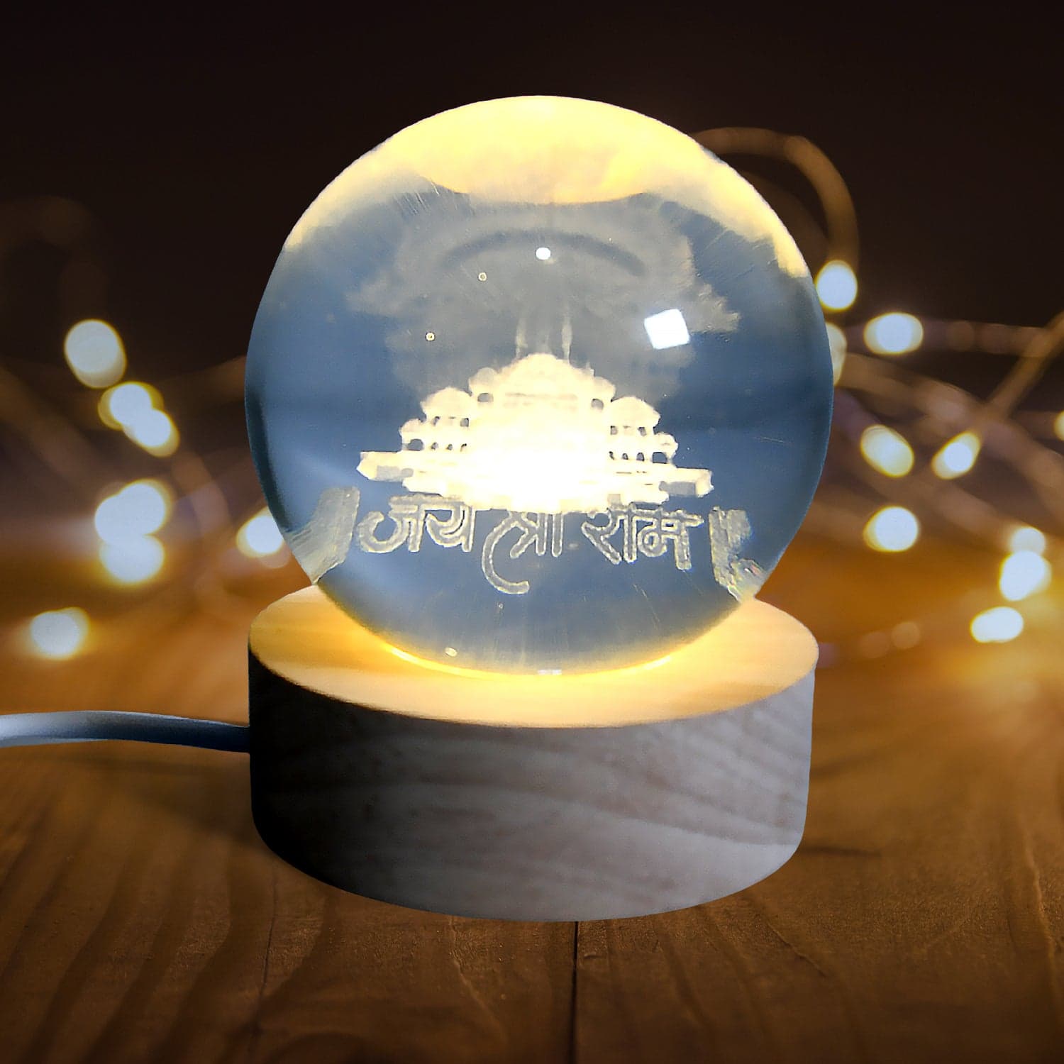3D Crystal Ball Lamps For Bedroom (1 Pc) ID-12714 thumbnail 6