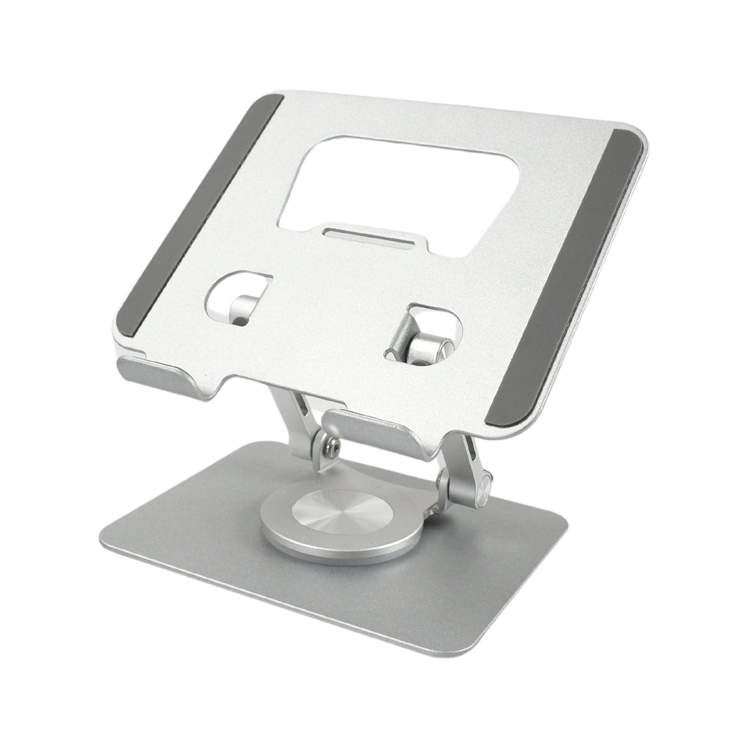 Aluminum Alloy 360°Rotating Bracket, Adjustable Tablet Stand, Portable Foldable Ergonomic Tablet Support thumbnail 5