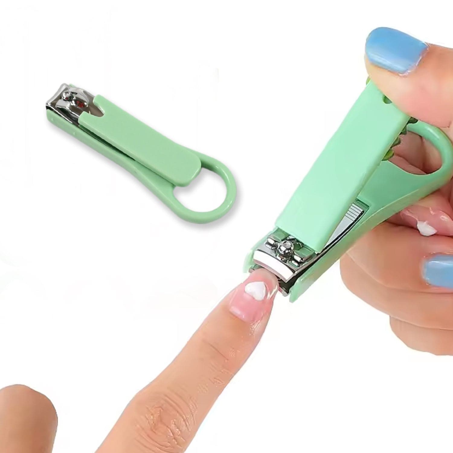Nail Clippers Adult Nail Clippers Plastic/Hardware Green Nail Clippers thumbnail 4