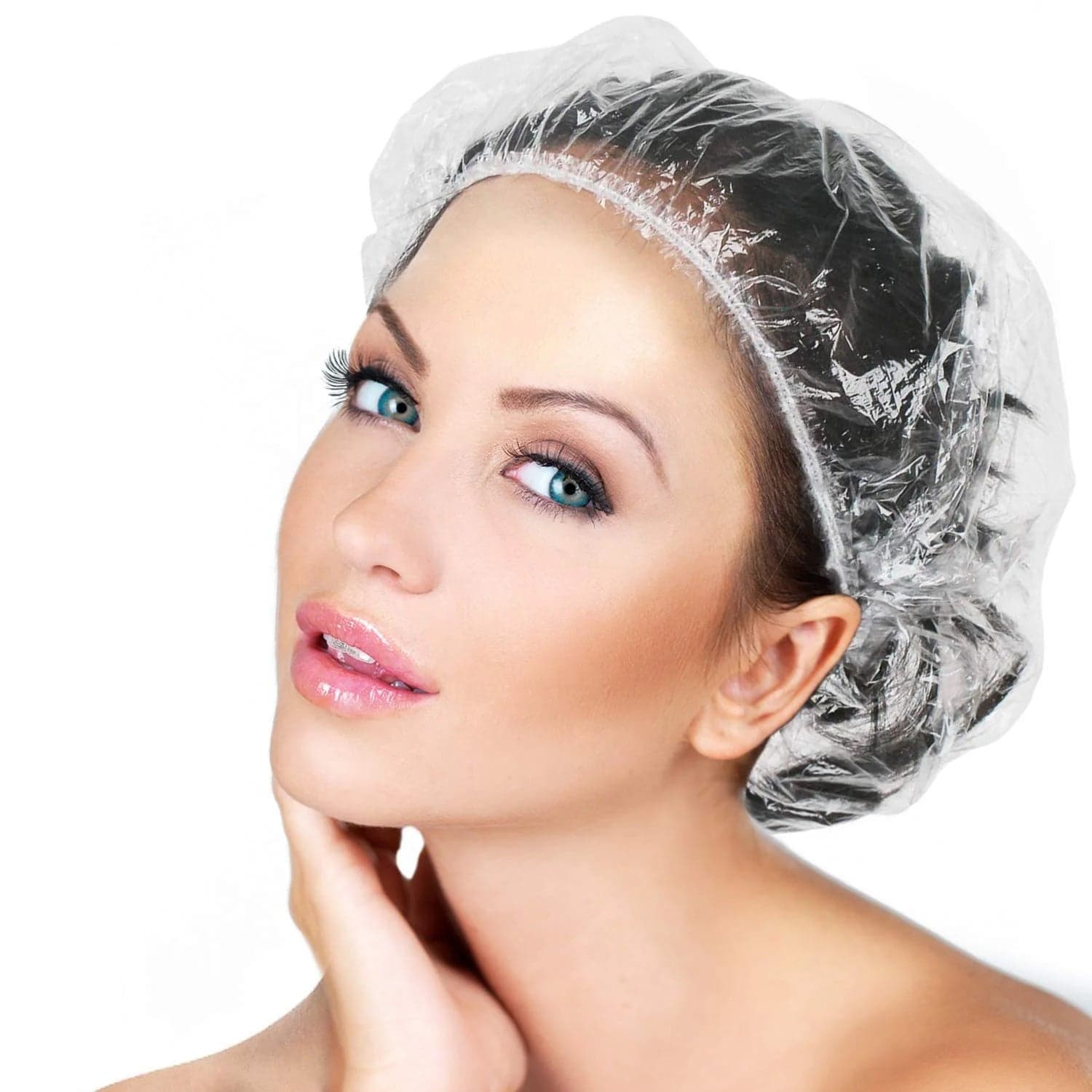 Disposable Shower Caps for Women (1 Pc) thumbnail 3