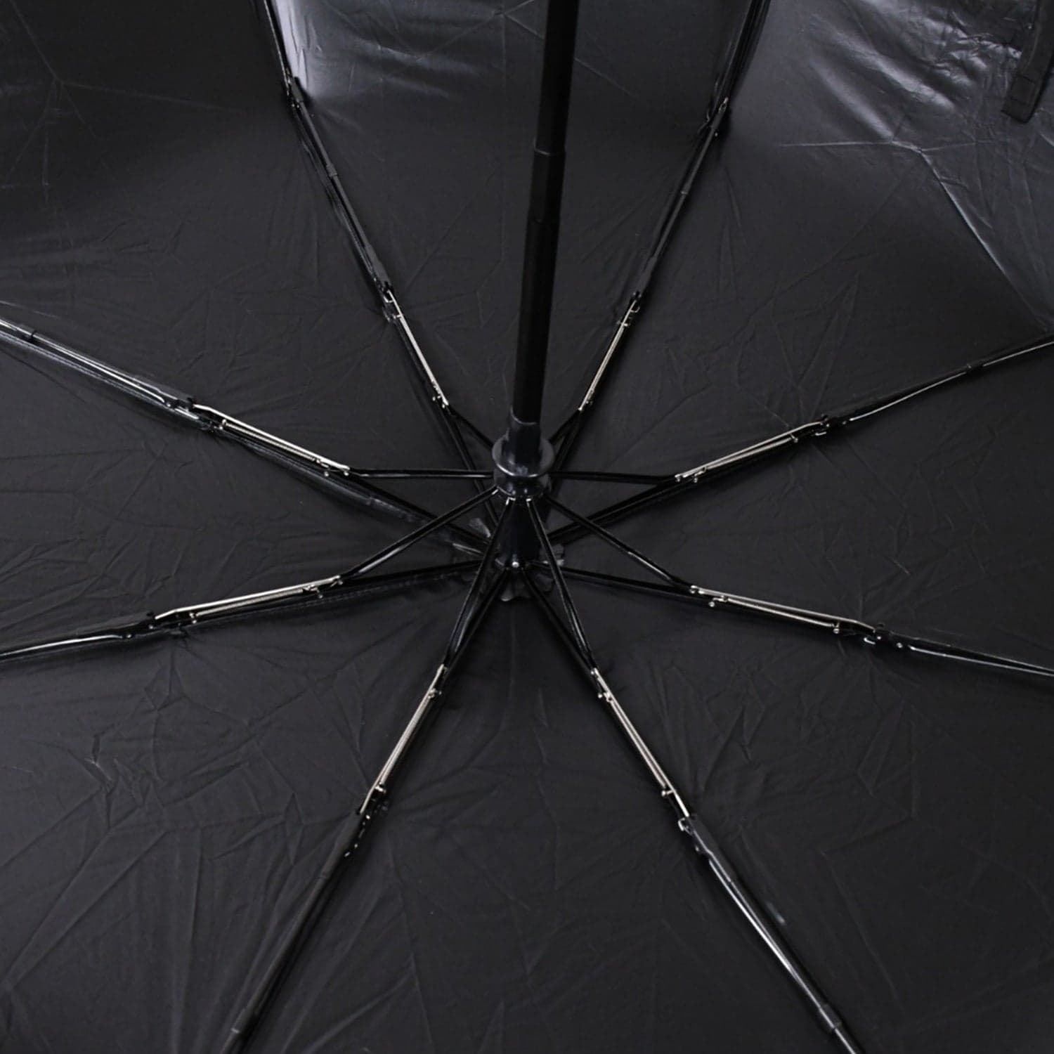 2 Fold Manual Umbrella of Wind, Sun & Rainproof with Steel Shaft & Wrist Strap thumbnail 6