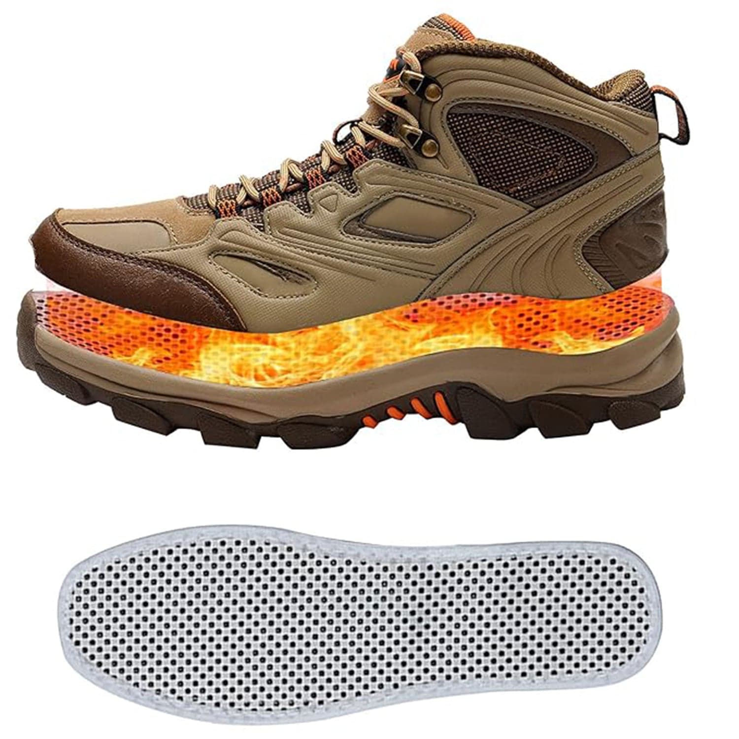 Self-Heating Magnetic Insoles for Men & Women of Warm Tourmaline Shoe Inserts (1 Pair) thumbnail 8