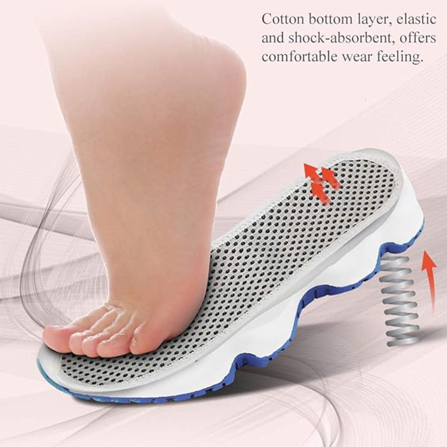 Massage Magnetic Self Heating Insole Shoe - Warm Shoe Pad (1 Pair) thumbnail 7