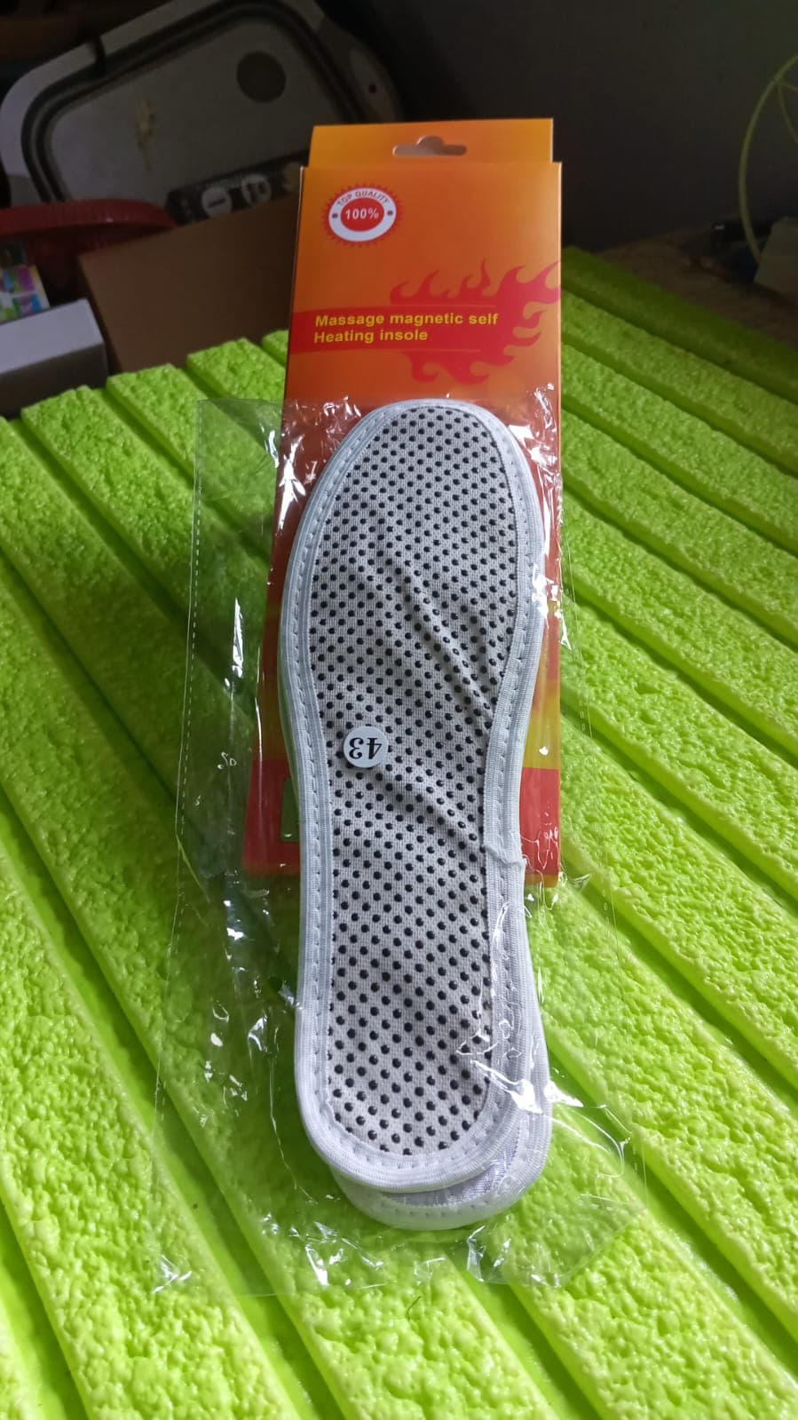 Massage Magnetic Self Heating Insole Shoe ID-12784 thumbnail 12