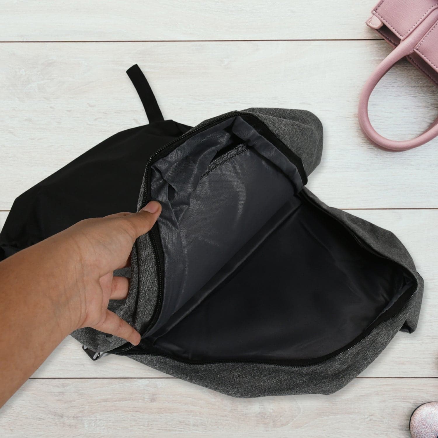 USB Point Laptop Bag Used Widely In All Kinds Of Official Purposes As A Laptop Holder And Cover And Make's The Laptop Safe And Secure (1 pc) thumbnail 6