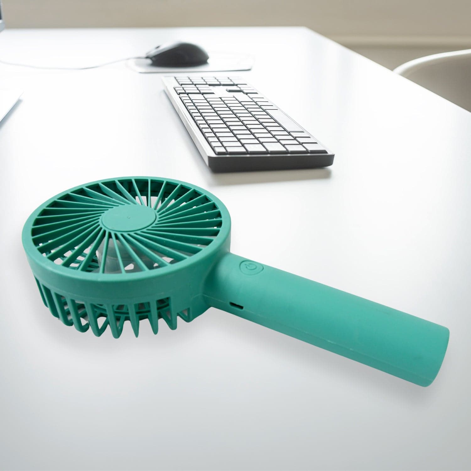 Portable Handheld Fan With 3 Speeds Battery Operated Fan Rechargeable Multi Colors As Base Phone Holder Fan (Battery Included) thumbnail 7