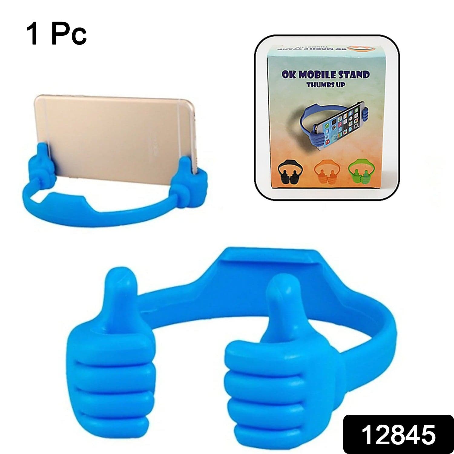 Hand-Shaped Mobile Stand of Universal Support for Home & Office (1 Pc, With Color Box) thumbnail 2