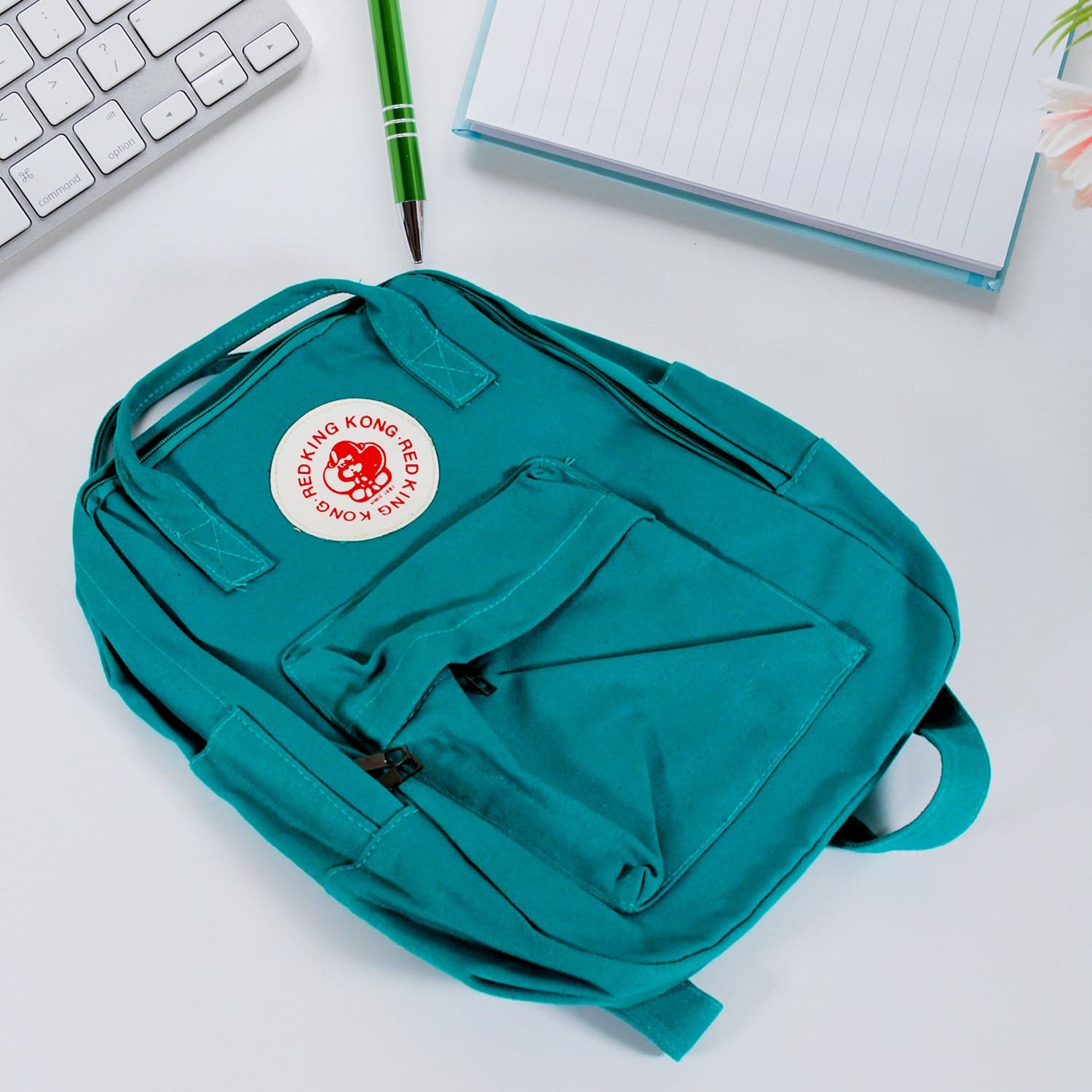 Durable Canvas Backpack, Conquer Your Day With King Kong (Mix Design) thumbnail 1