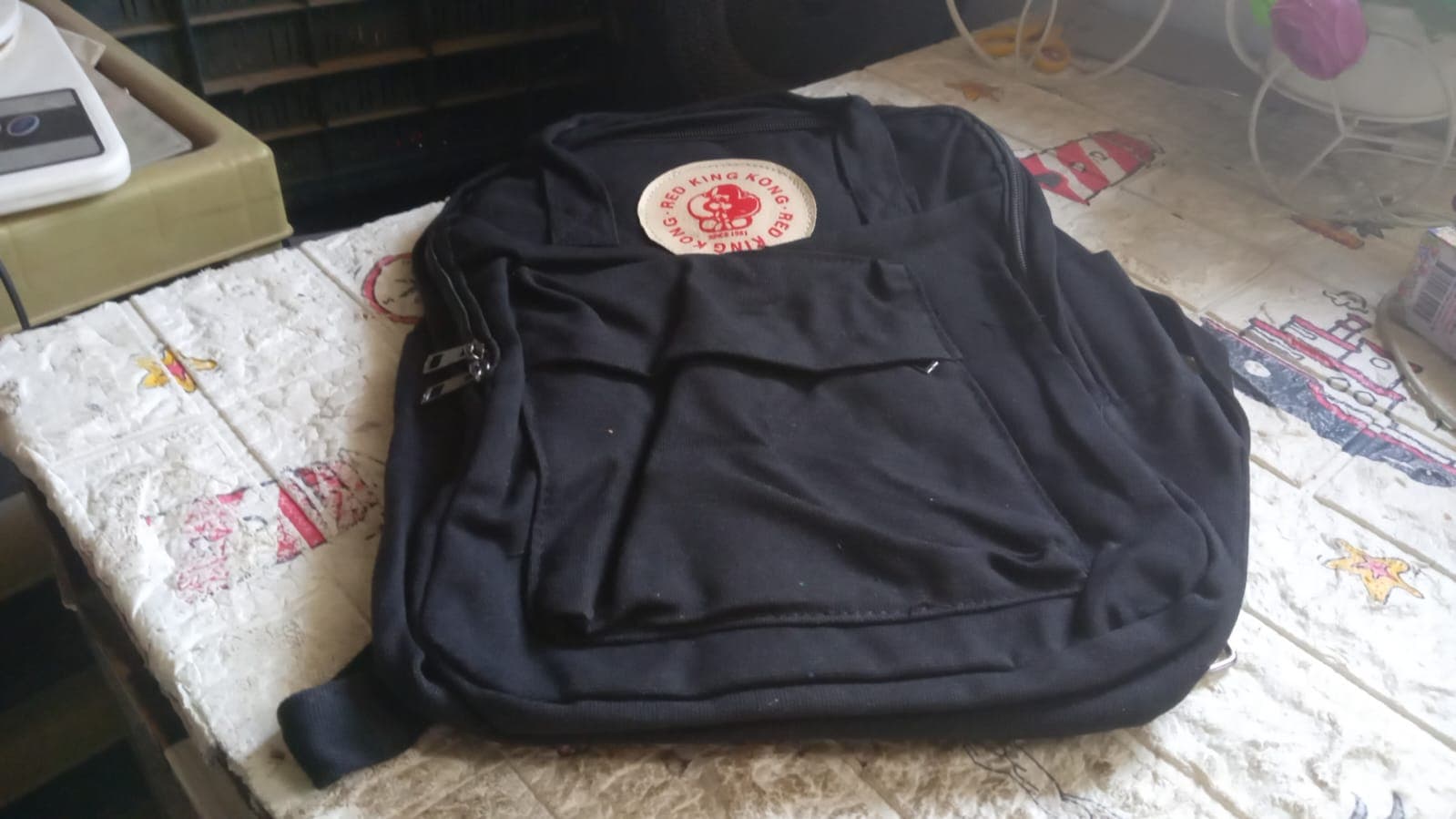 Durable Canvas Backpack, Conquer Your Day With King Kong (Mix Design) thumbnail 8