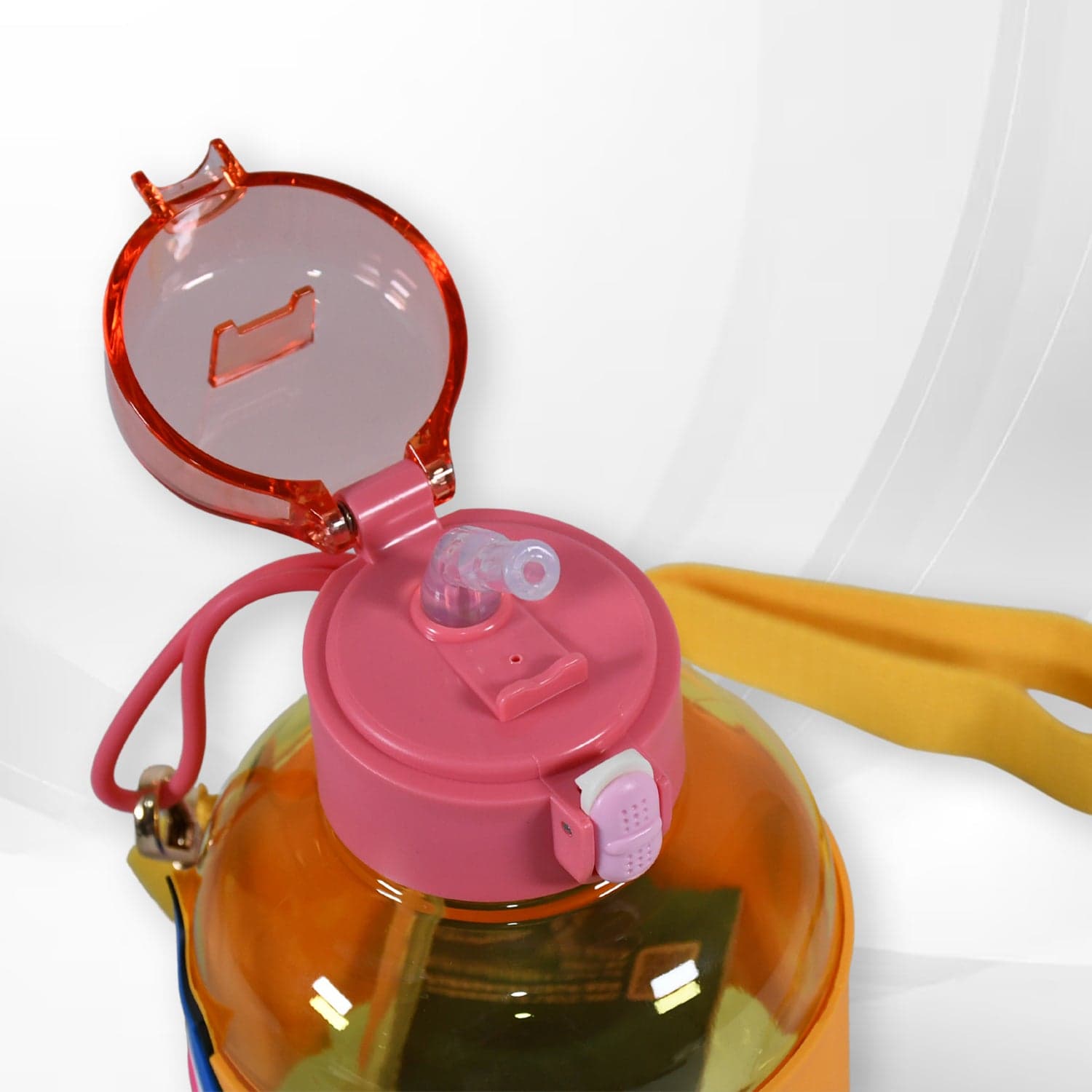 Cute Plastic Water Bottle With Adjustable Shoulder Strap thumbnail 7