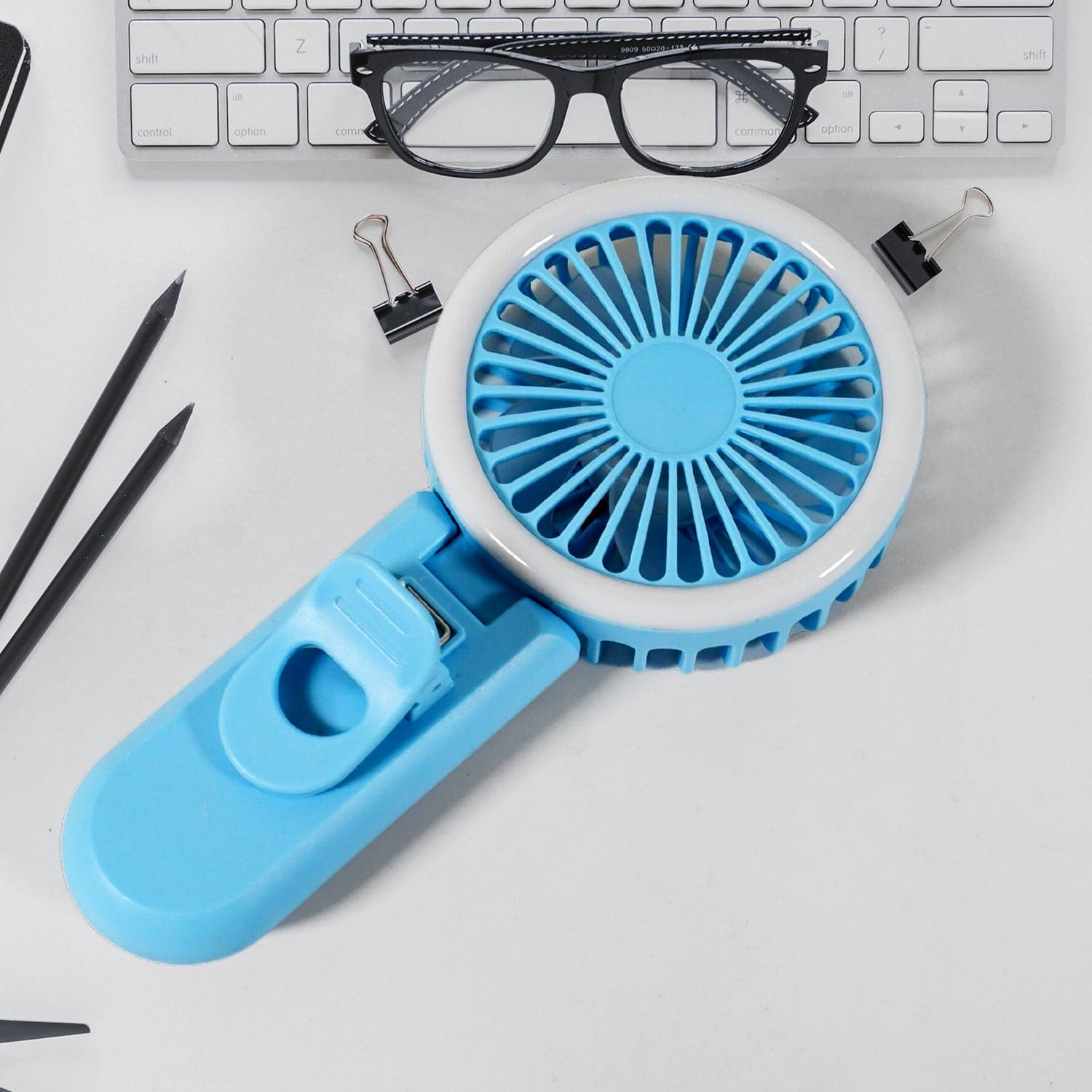 Clip Fan With Light, home, kitchen, Office Portable Fan, Rechargeable Fan thumbnail 6