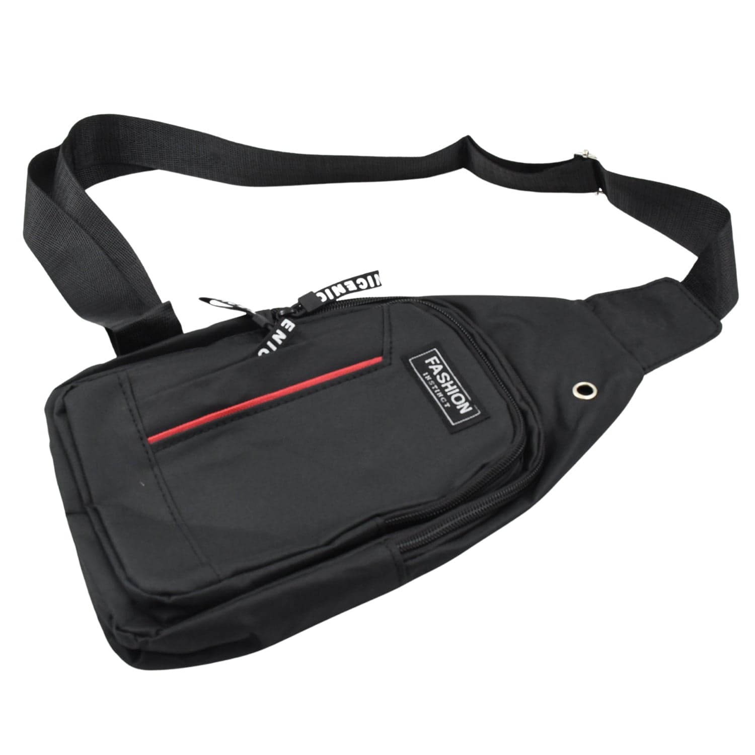 Waterproof Anti-Theft Crossbody Fanny Pack of (1 Pc, Black & Grey) thumbnail 5