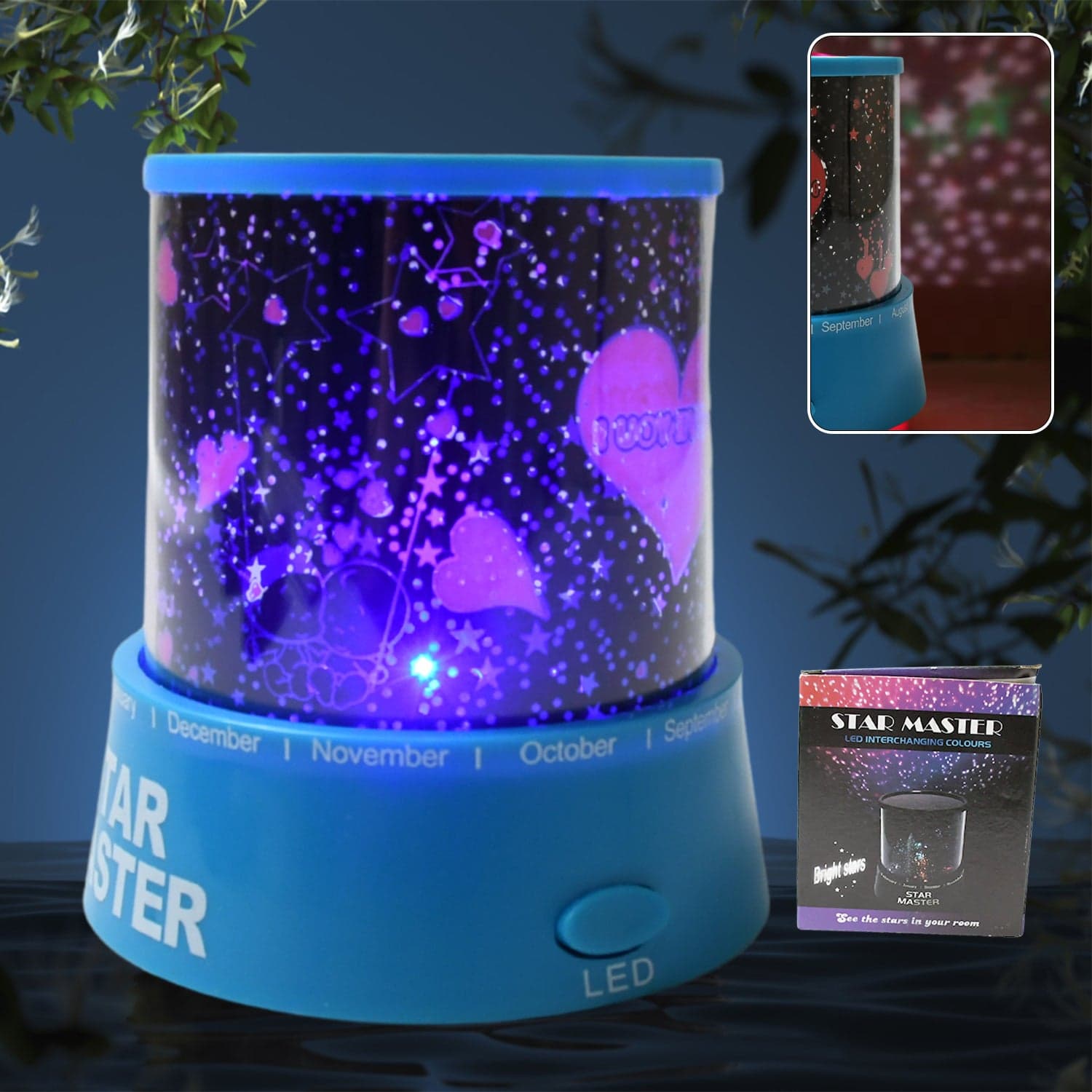 LED Projector Night Light Amazing Lamp (Battery Not Included / 1 pc) thumbnail 1