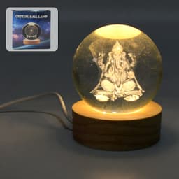 3D Crystal Ball Night Light Gifts for Women Gifts for Men
