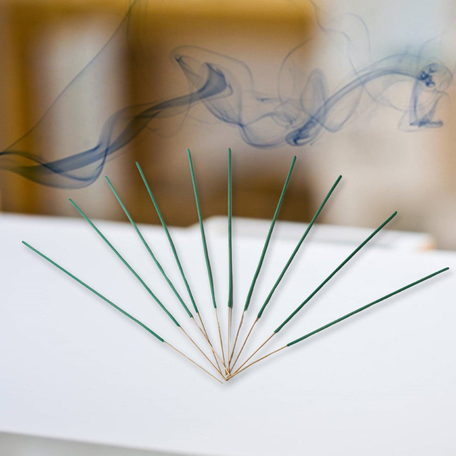 Mosquito Agarbatti Stick Herbal Mosquito Agarbatti 1 Box ( 12 Packet / 120 Sticks ) ( Incense Stick ) thumbnail 1