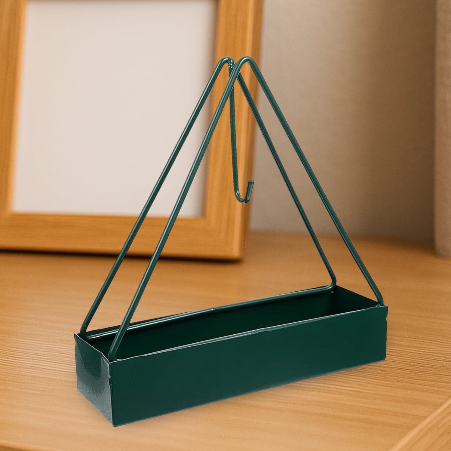 Triangular Iron Mosquito Coil Holder of Stylish Outdoor Incense Holder thumbnail 1