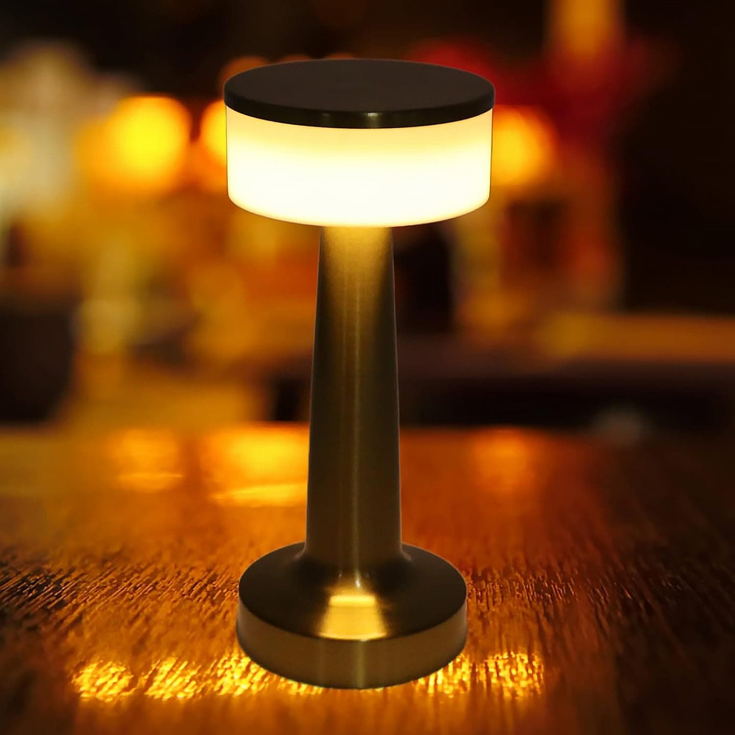 Touch LED Lamp of USB, 3 Colors, 3 Brightness Levels (1 Pc, Metal) thumbnail 7
