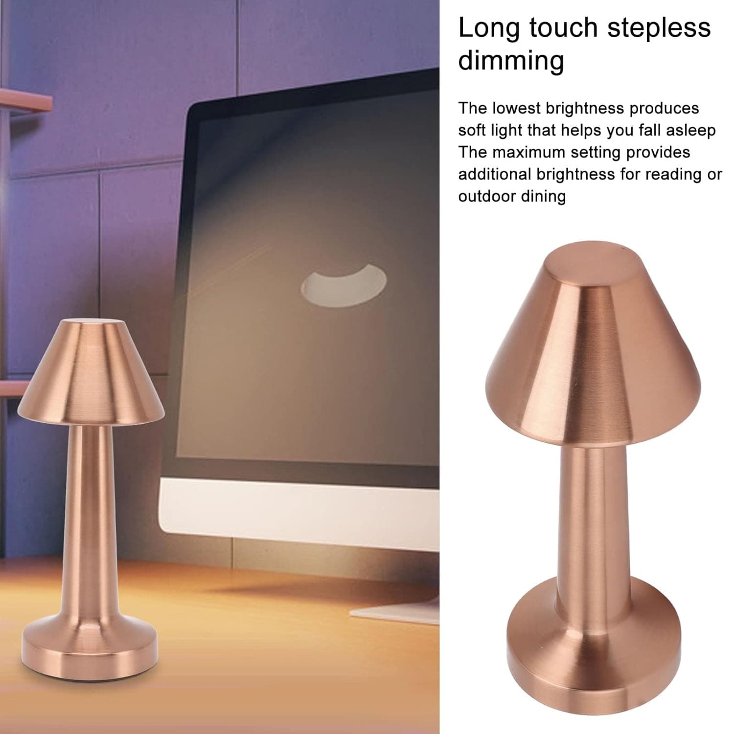 Led Lamp With Touch Control | Decorative Desk Lamp thumbnail 8