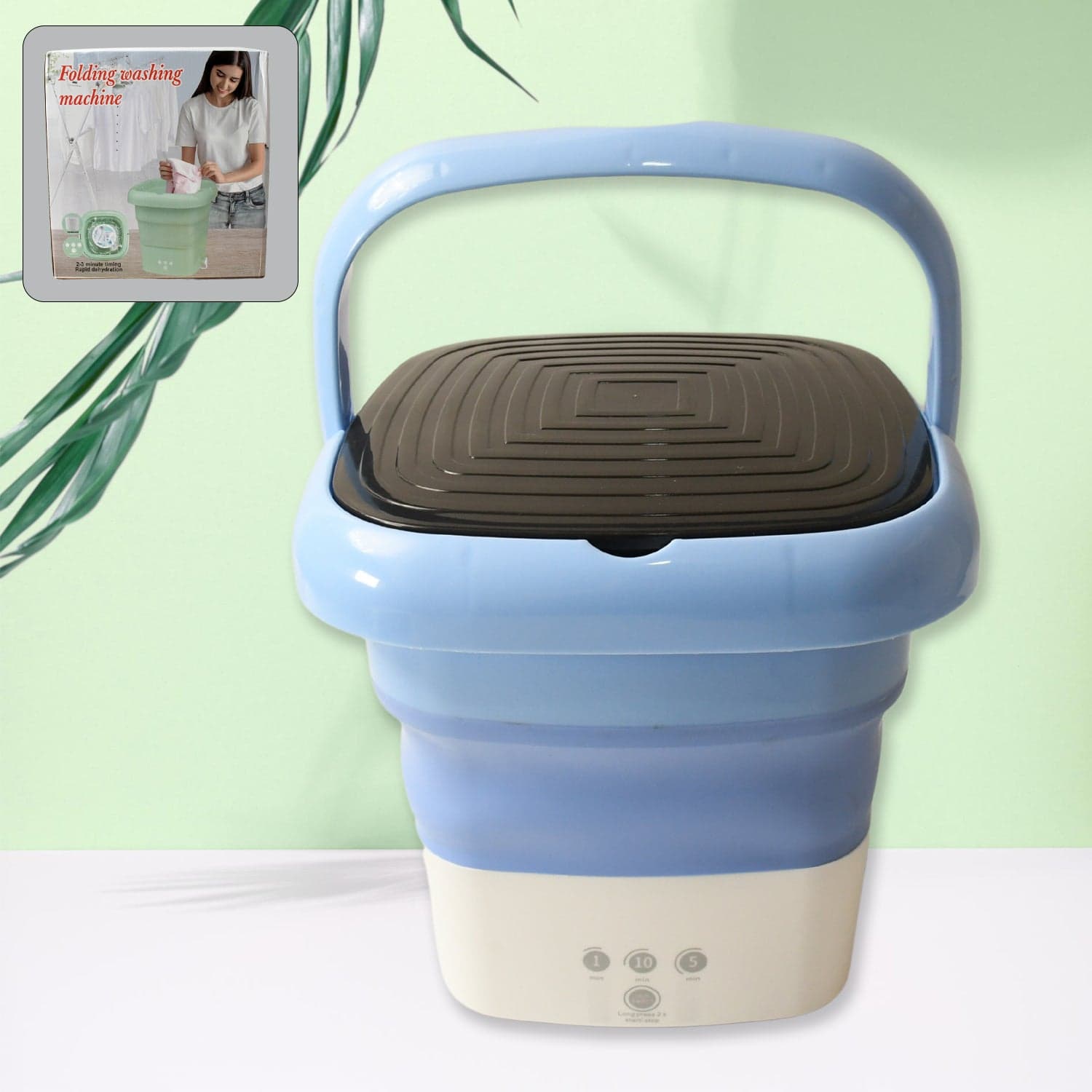 Folding Washing Machine Mini Portable Washing Machine ID-12897 thumbnail 3