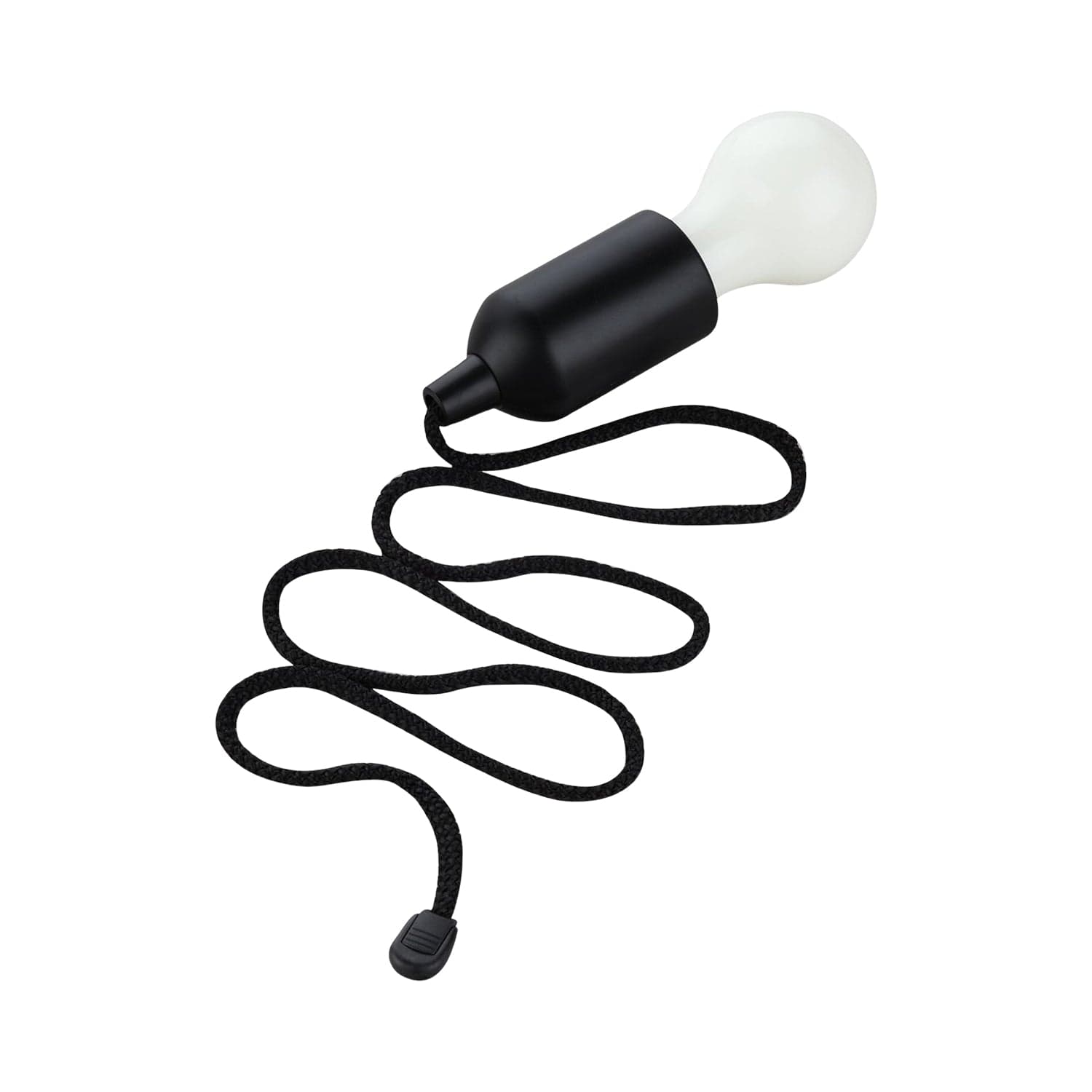 LED Pull Cord Light of Hanging Black LED Bulb (1 Pc) thumbnail 4