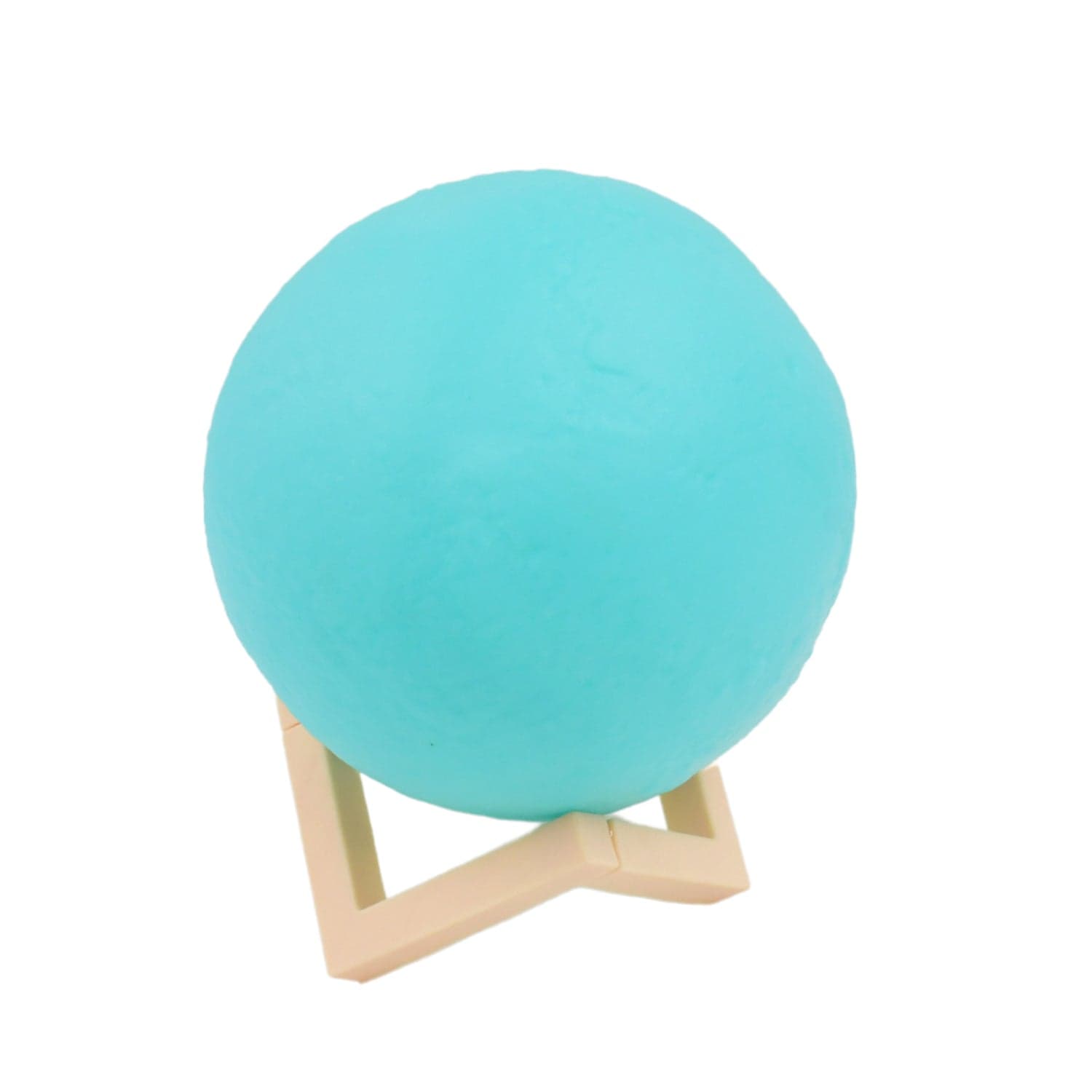 Moon Night Lamp Blue Color with Plastic Stand (15 x12 Cm / 1 Pc) thumbnail 5