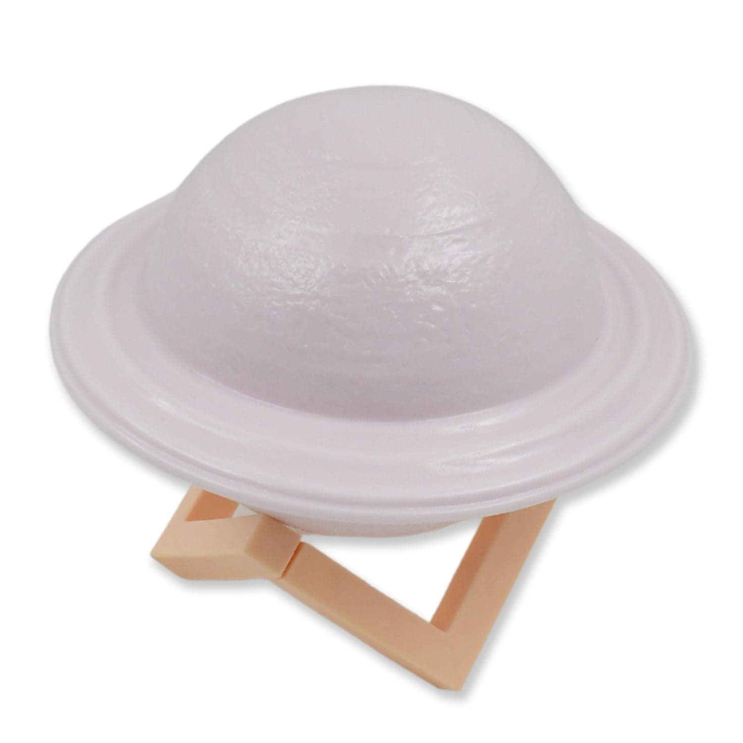 3D Saturn Lamp Home Decoration Bedside Night Light With Base (1 pc / Multicolor) thumbnail 5
