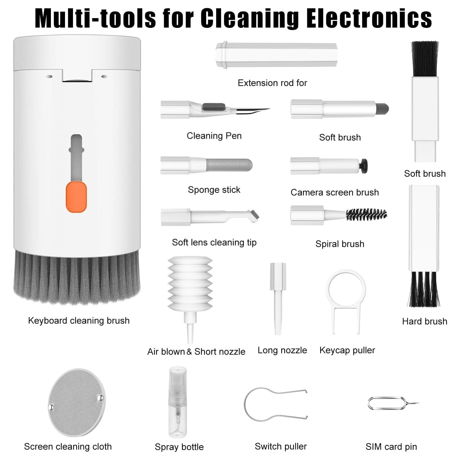 20-In-1 Keyboard Cleaner Kit Of Electronic Cleaning Brush thumbnail 10