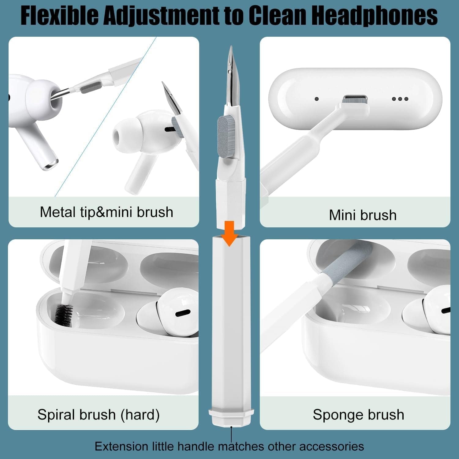 20-In-1 Keyboard Cleaner Kit Of Electronic Cleaning Brush thumbnail 9