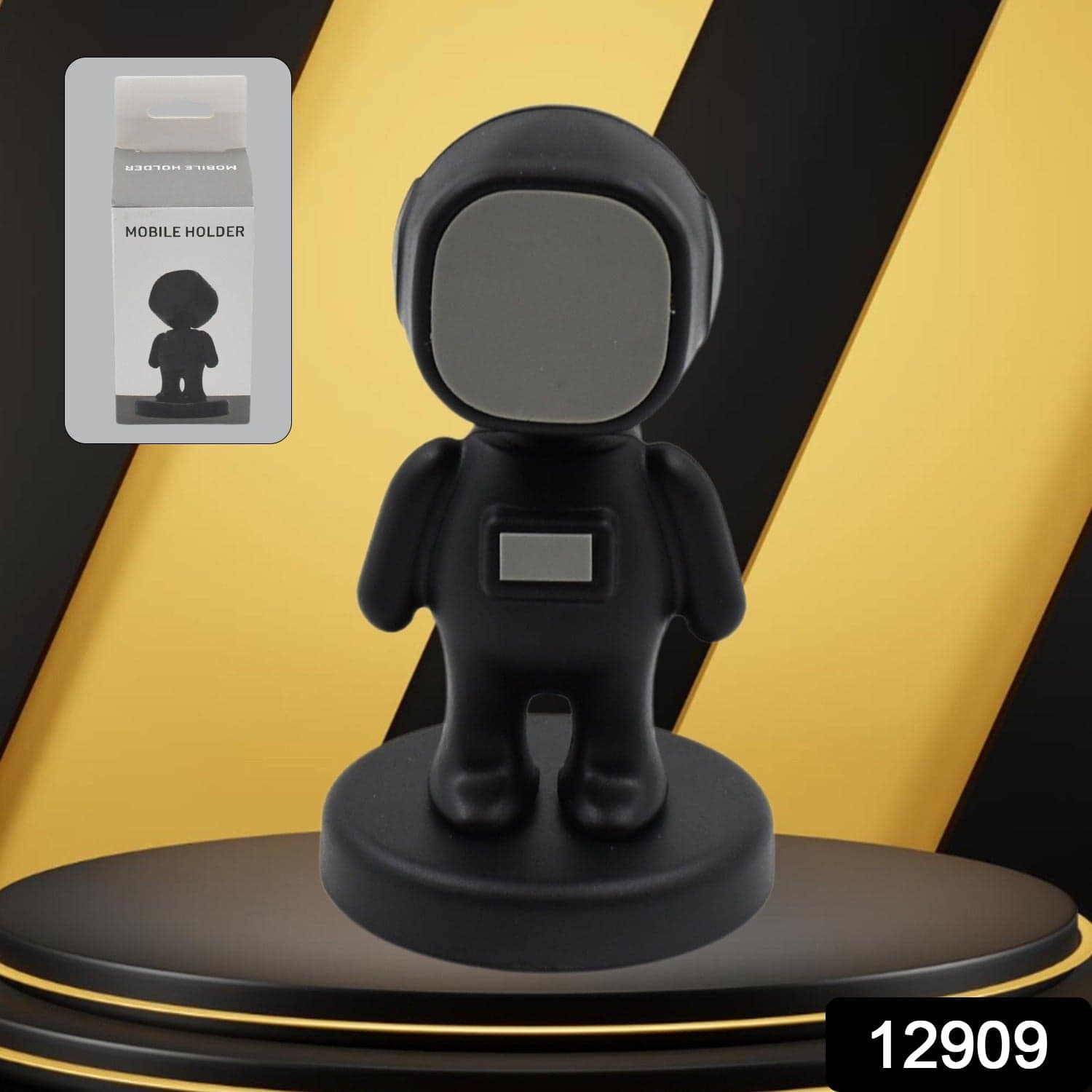 Cartoon Astronaut Magnetic Mobile Phone Holder of 360° Rotating Car Mount (1 Pc) thumbnail 2