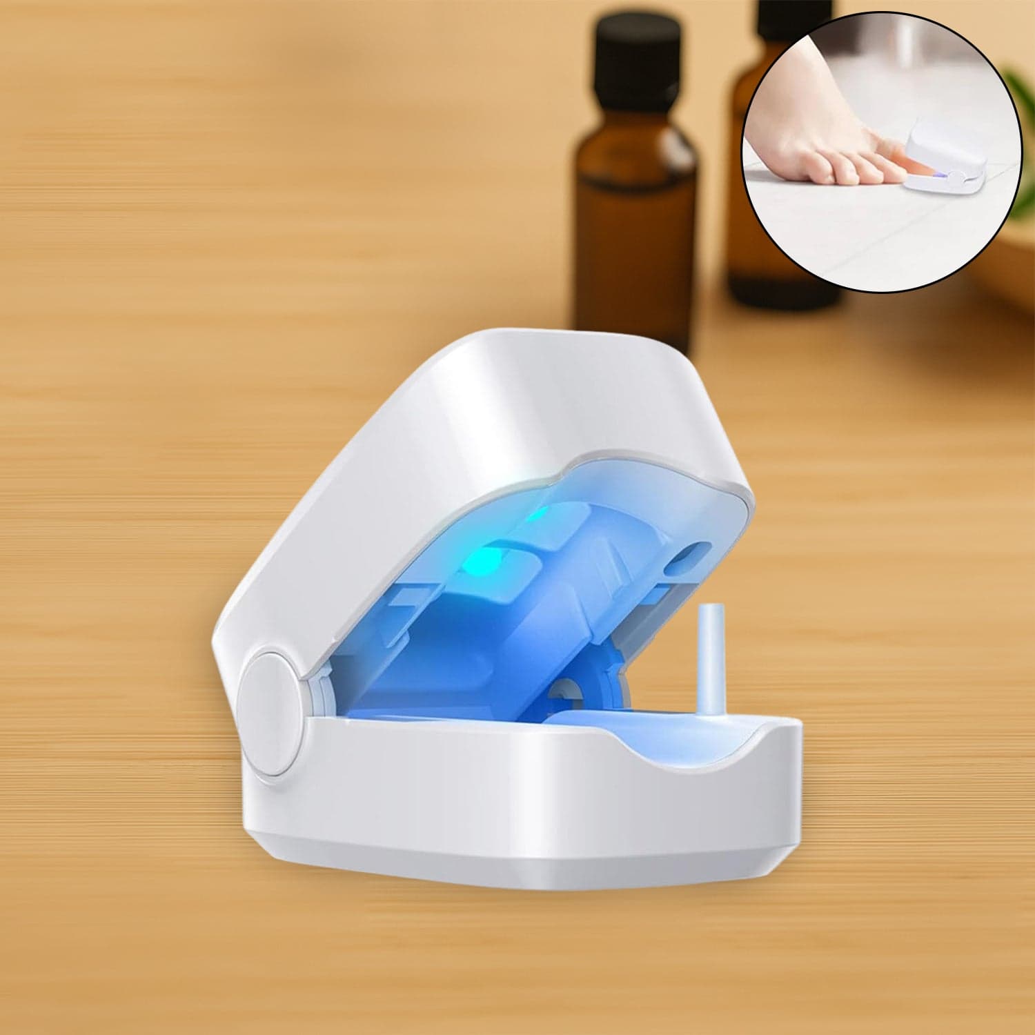 Rechargeable Nail Fungus Laser Of Anti-Fungal Device For Toenails thumbnail 1