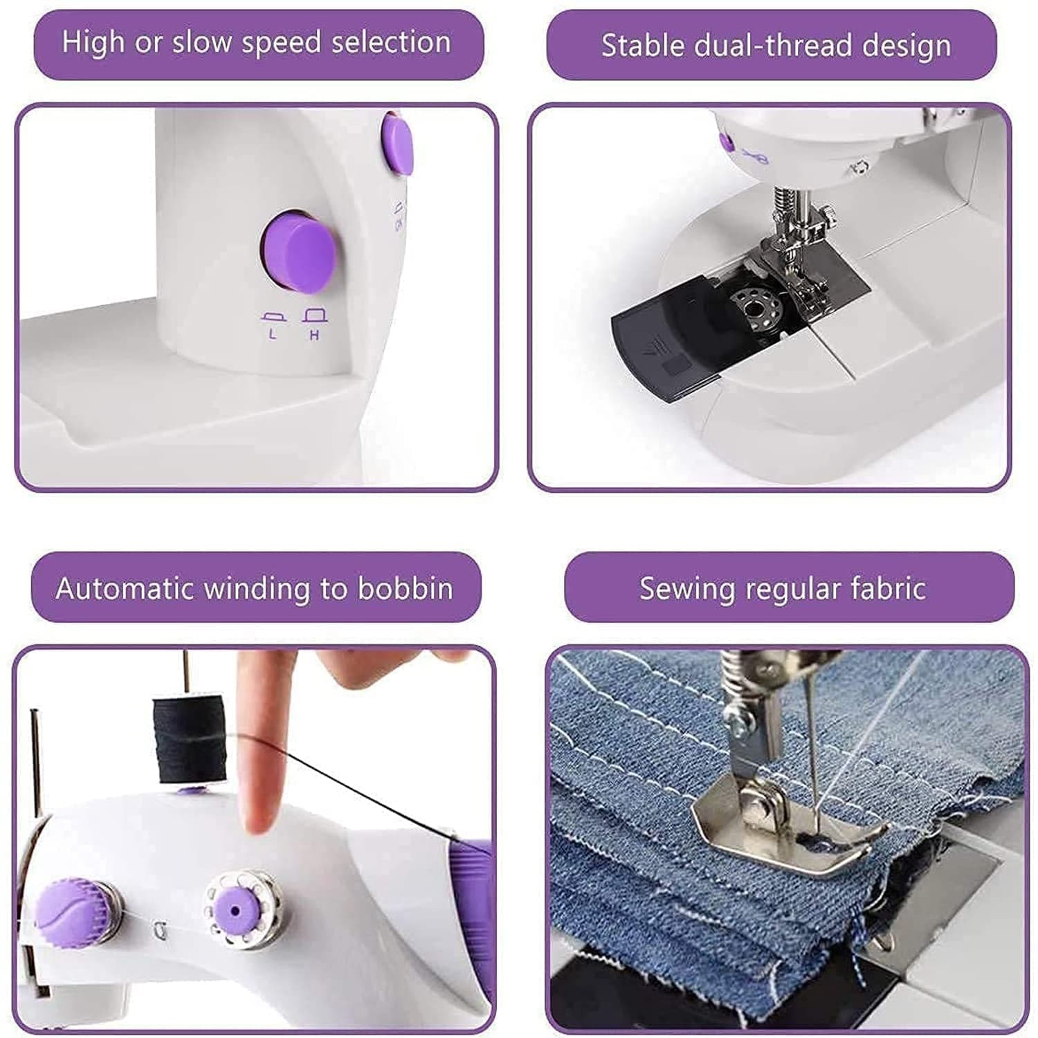 Home Tailoring Sewing Machine With Extension Table Set thumbnail 7
