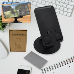 Rotating Foldable Mobile Stand of Height & Angle Adjustable Phone Holder for Desk (1 Pc)
