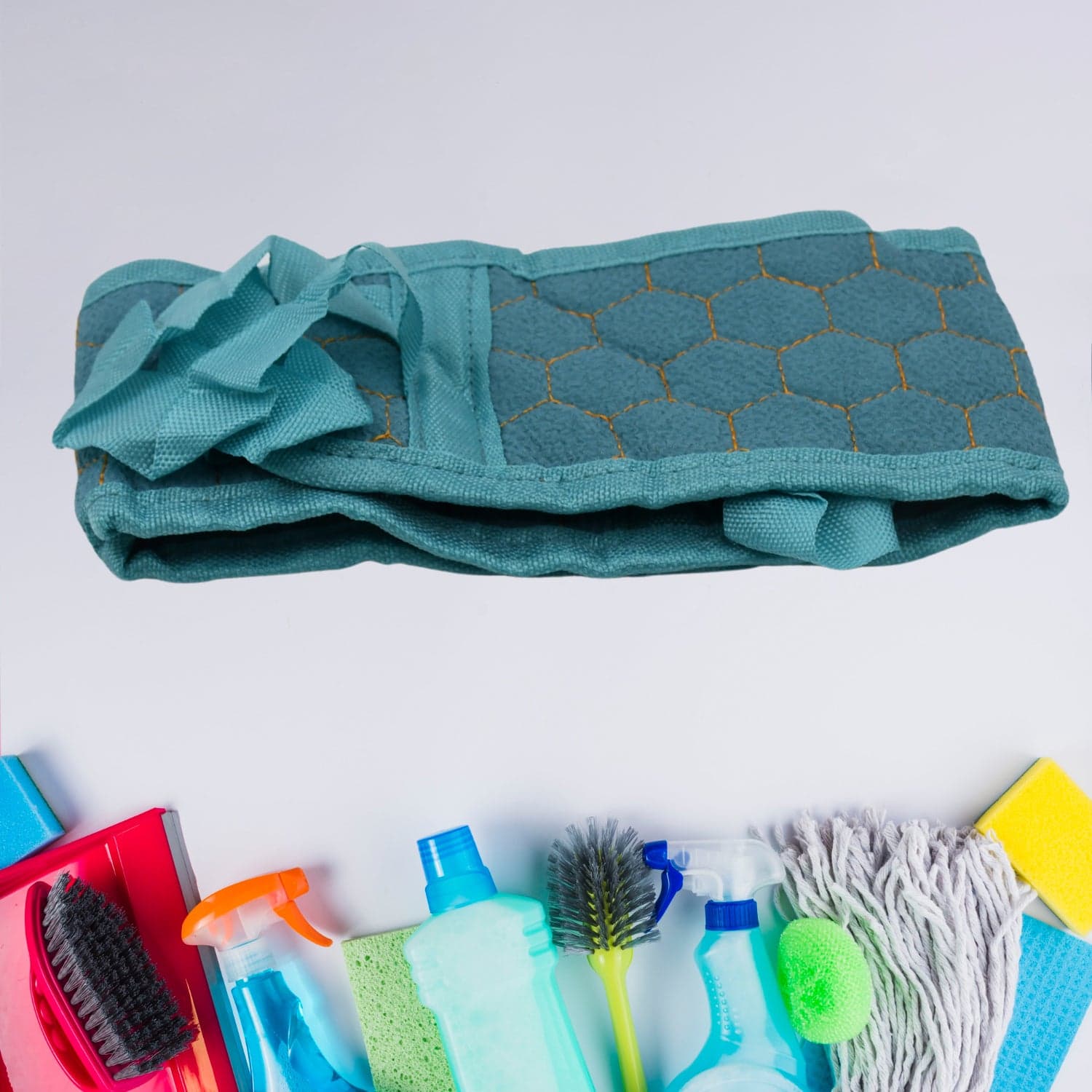 Bath Shower Scrubber Set of Dual-Sided Loofah Sponge & Bath Brush for Deep Clean (2 Pcs) thumbnail 4