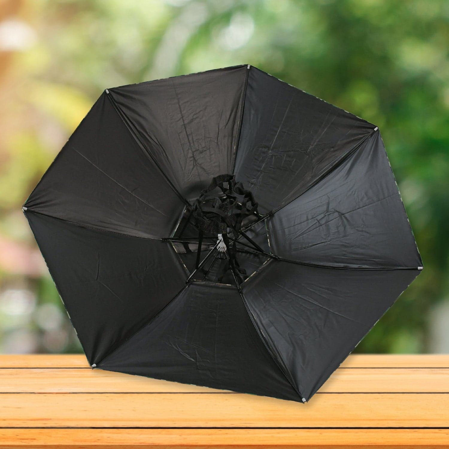 Umbrella Hat With Elastic Band, Fishing Umbrella Hat For Adults Kids Women Men, Umbrella Hat For Outdoor Activities thumbnail 6