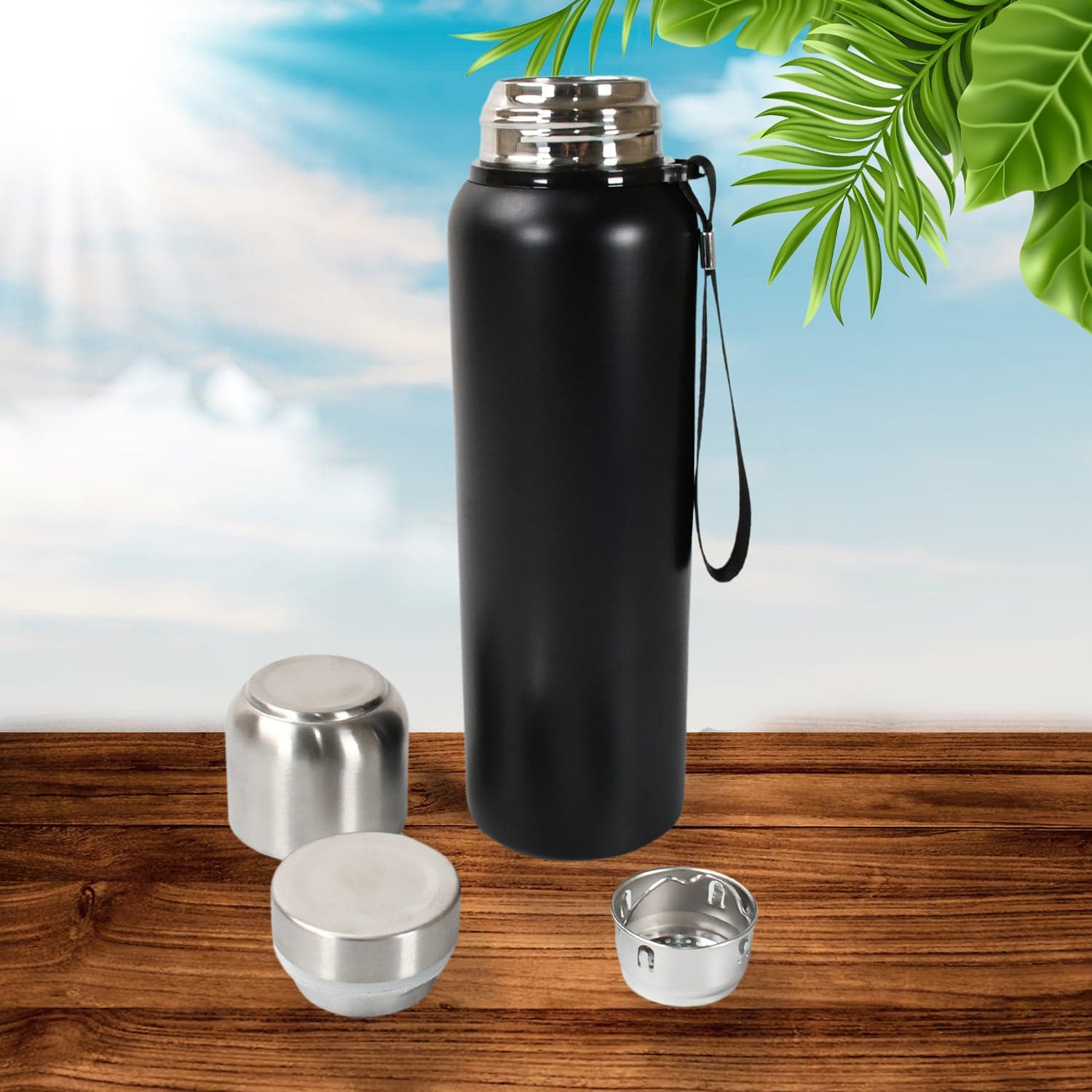 Stainless Steel Water Bottle (800ML) thumbnail 6