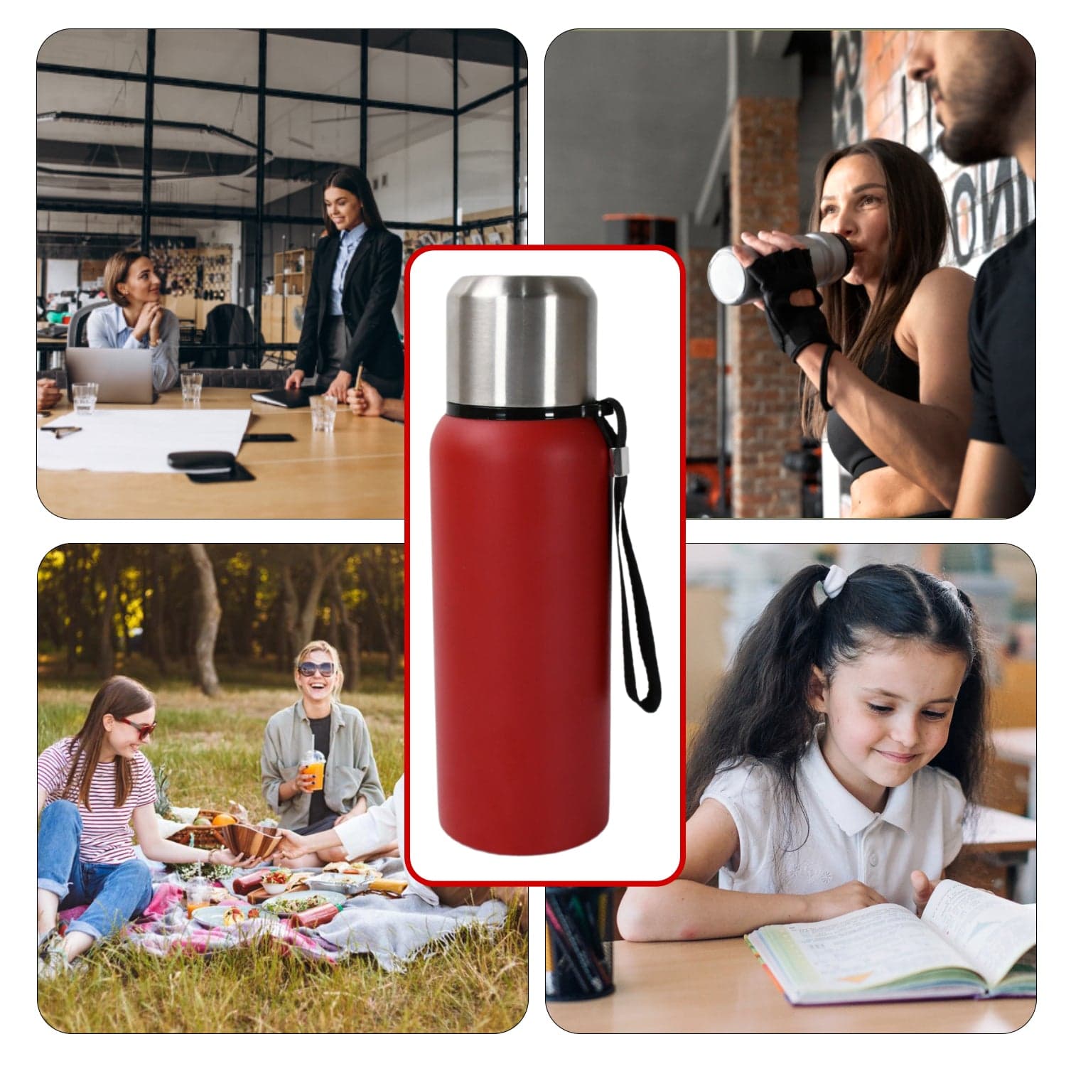Stainless Steel Water Bottle thumbnail 3