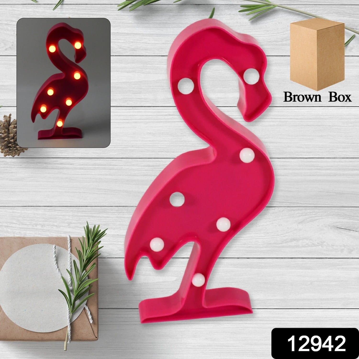 3D LED Night Light Table Lamp for Party Birthday Wedding Atmosphere thumbnail 2