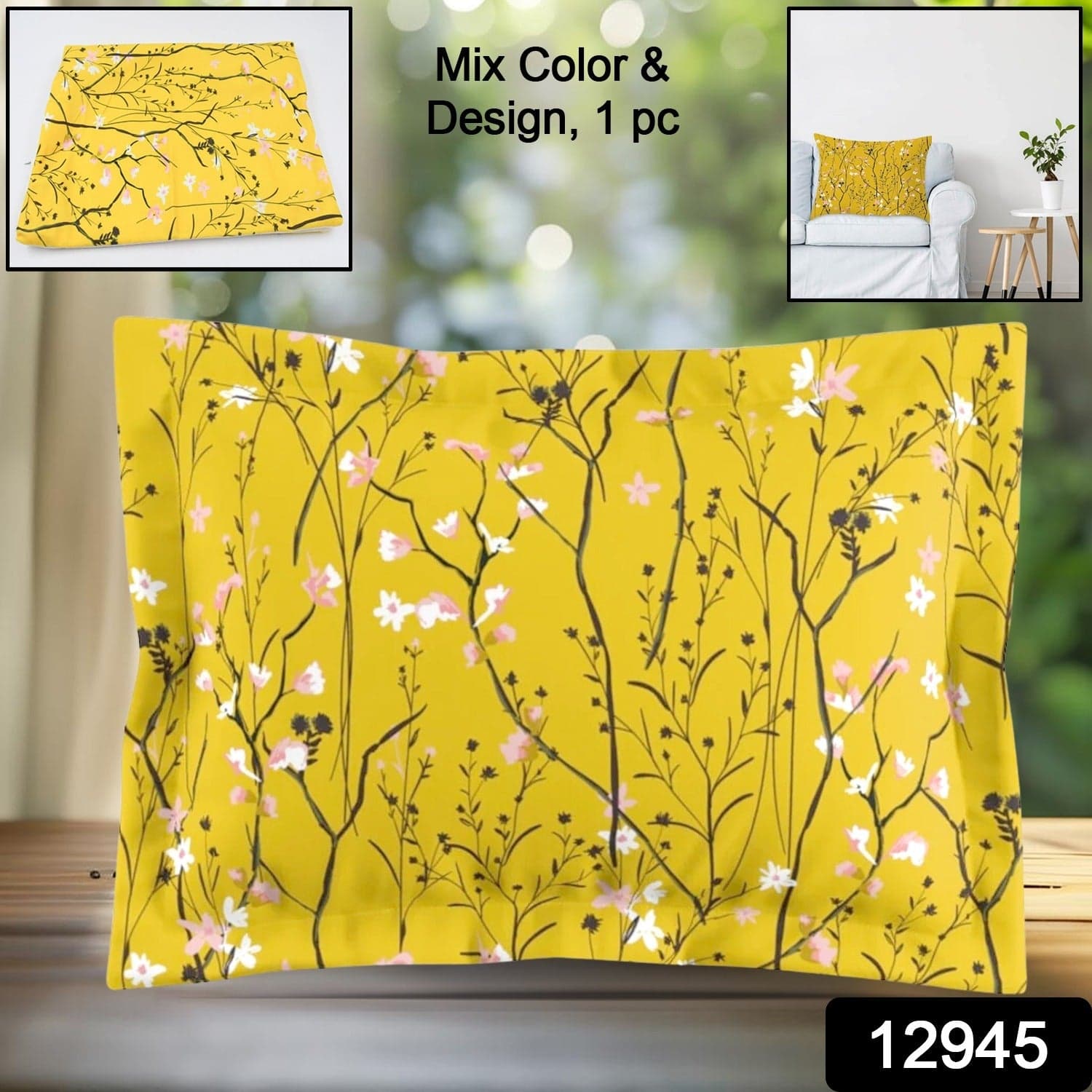 Pillows Covers (1 Pc / Mix Design & Color) thumbnail 2