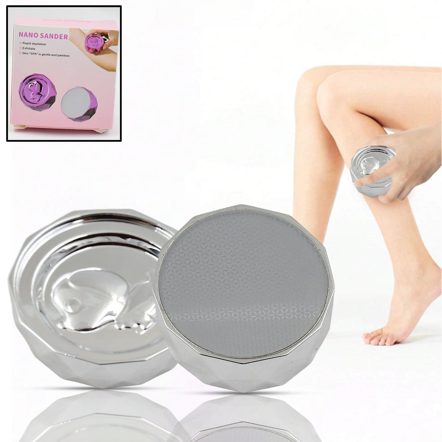 Nano Hair Remover for Arms, Legs, Back One Sided Skin Hair Remover (1 Pc) thumbnail 1