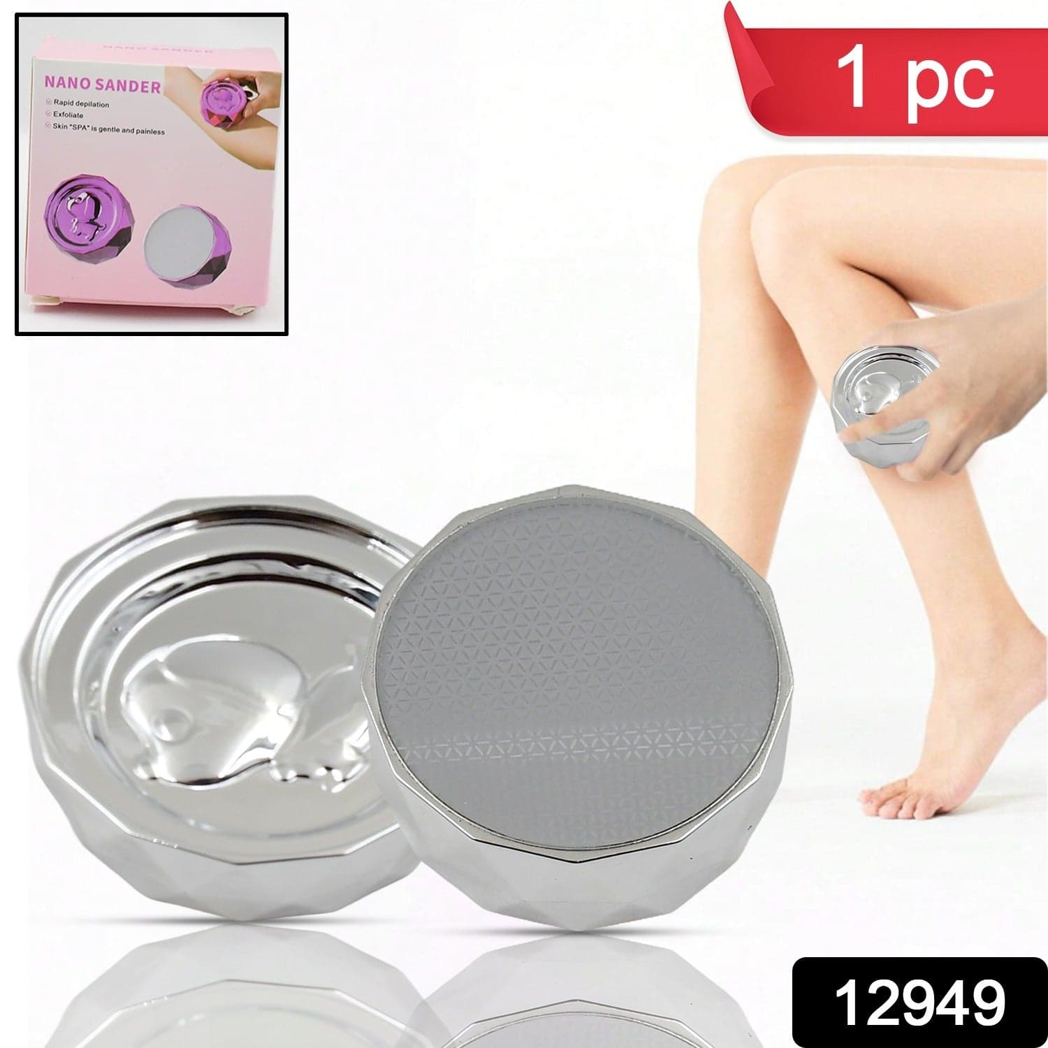 Nano Hair Remover for Arms, Legs, Back One Sided Skin Hair Remover (1 Pc) thumbnail 2