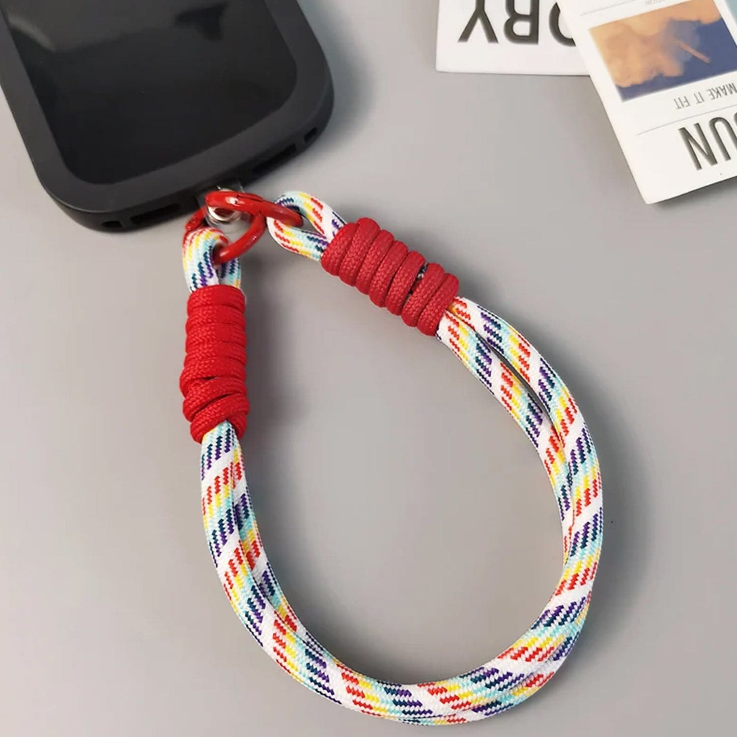 Universal Lanyard For Phone, Cross-Body Cell Phone Lanyard With All Smartphones (1 Pc / 52 Inch / Multicolor) thumbnail 6