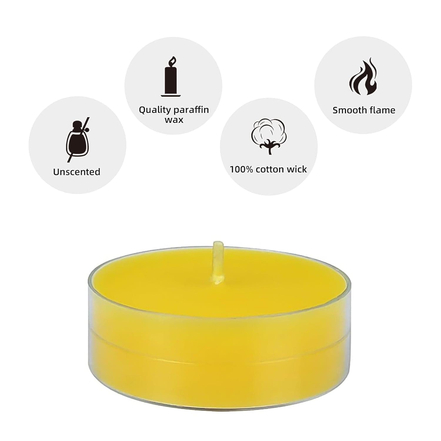 Tealight Diwali Candle of Smokeless, Long-Burning, Mix Color, Diwali (1 Pc / Mix Color) thumbnail 6