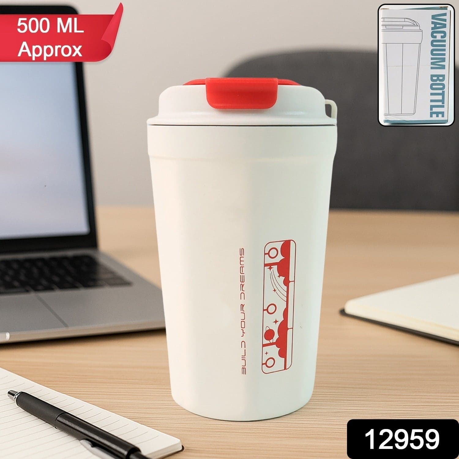 Vacuum Coffee Bottle 500Ml thumbnail 1