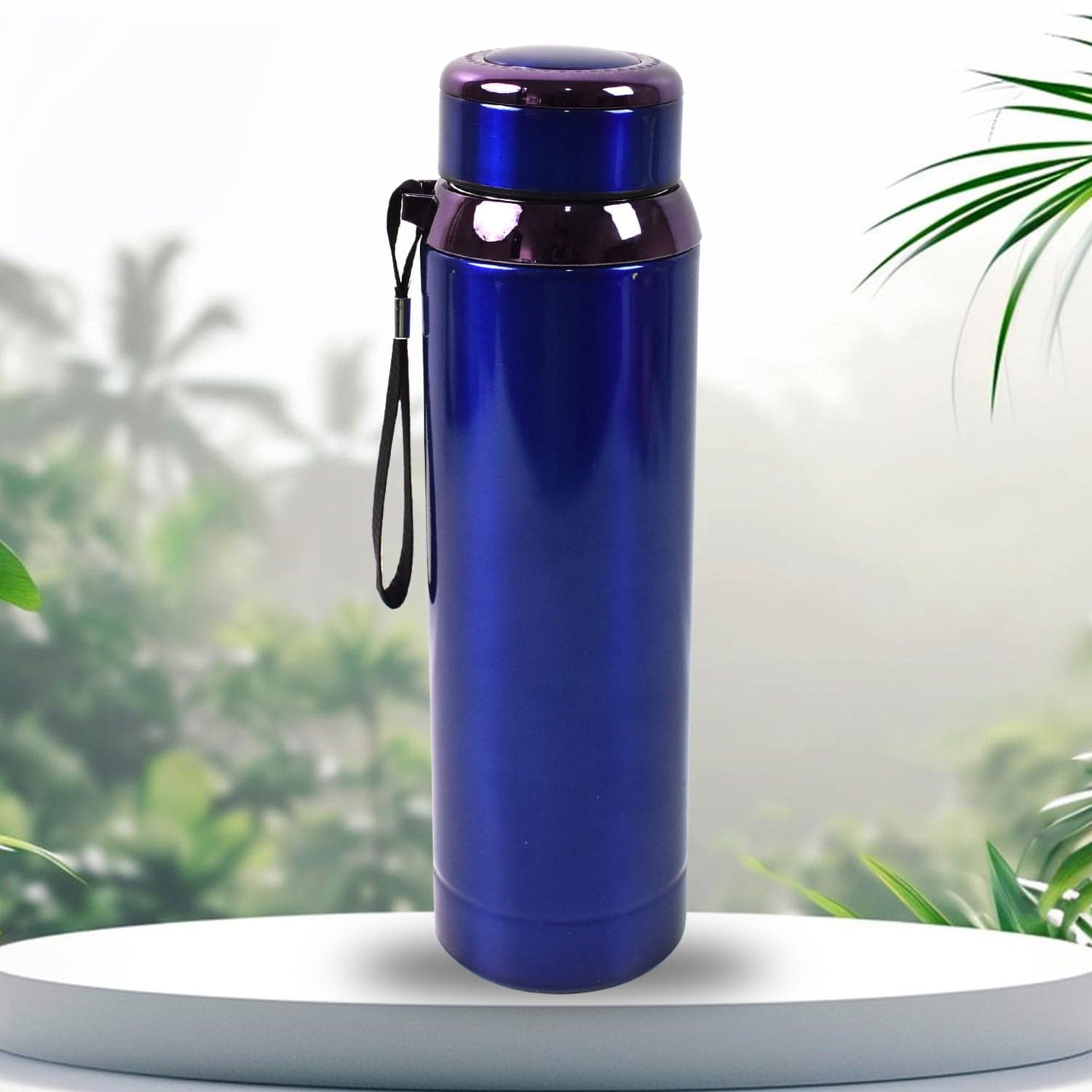 Vacuum Insulated Stainless Steel Bottle, Double Walled (Approx 1000 Ml / 1 Pc / Mix Color) thumbnail 6