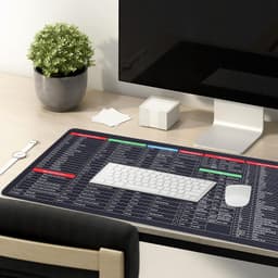Mat of Shortcut Keyboard Mouse Pad Mat